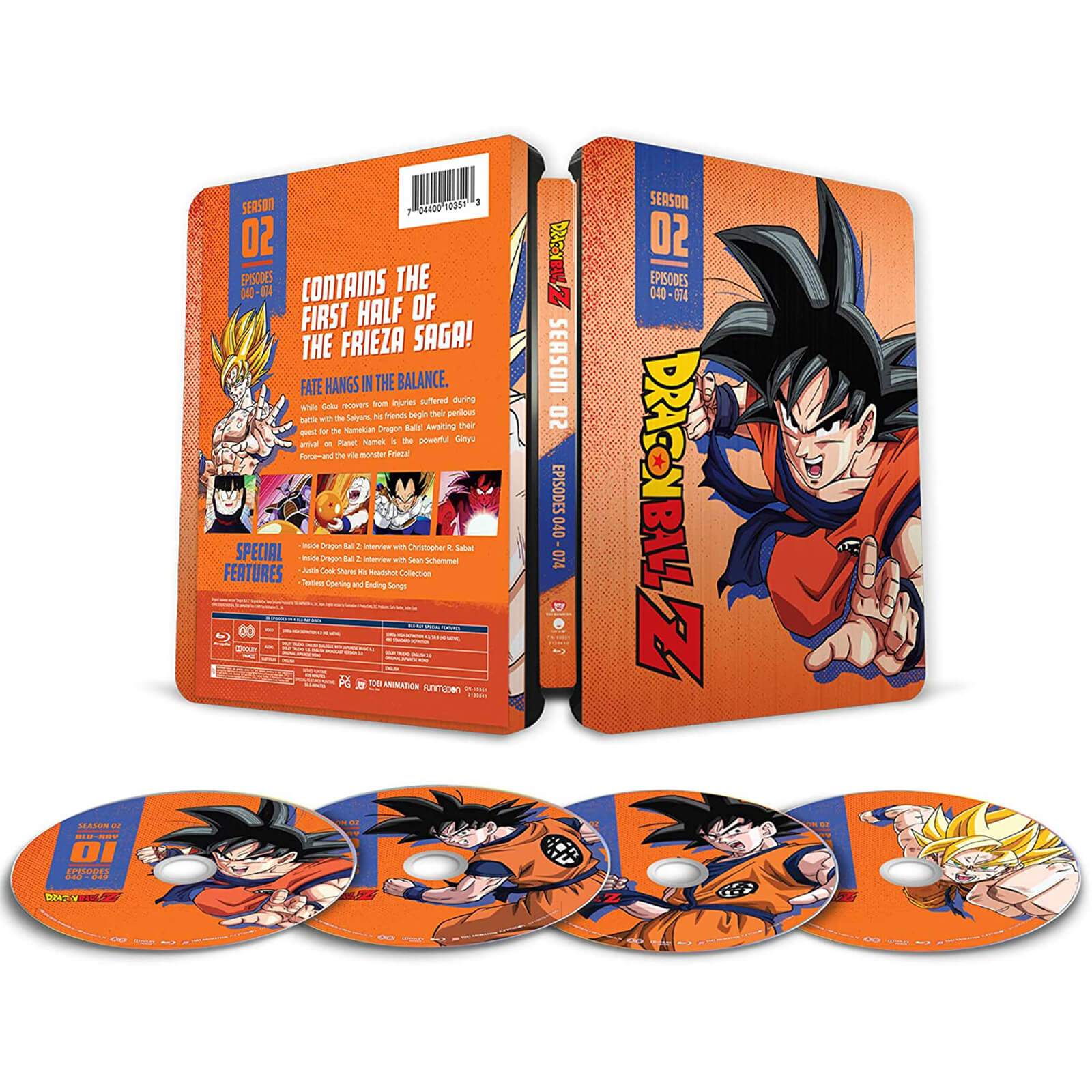 

Dragon Ball Z: Season 2 - Limited Edition/Steelbook