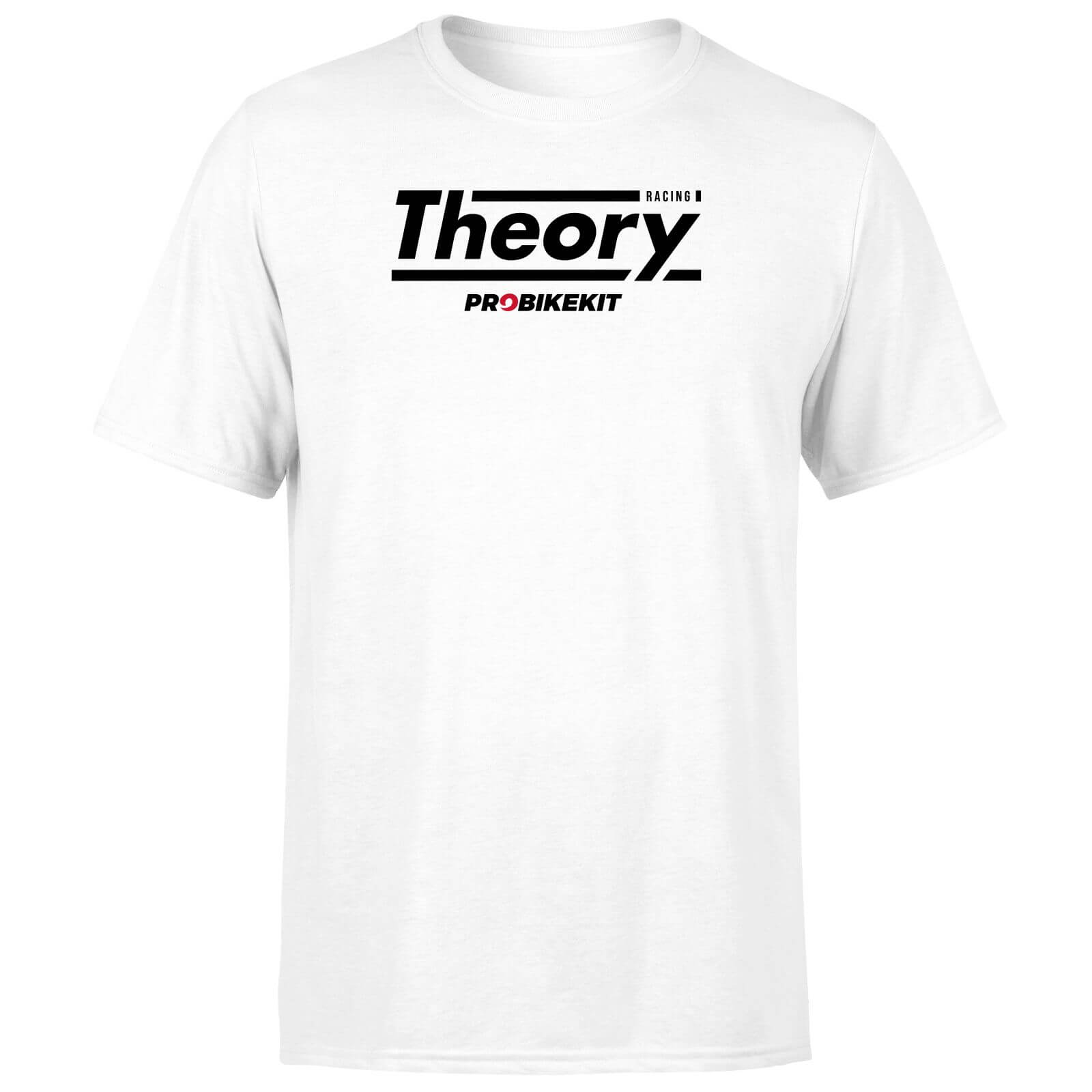 PBK Theory Racing Logo Men's T-Shirt - White - S - White
