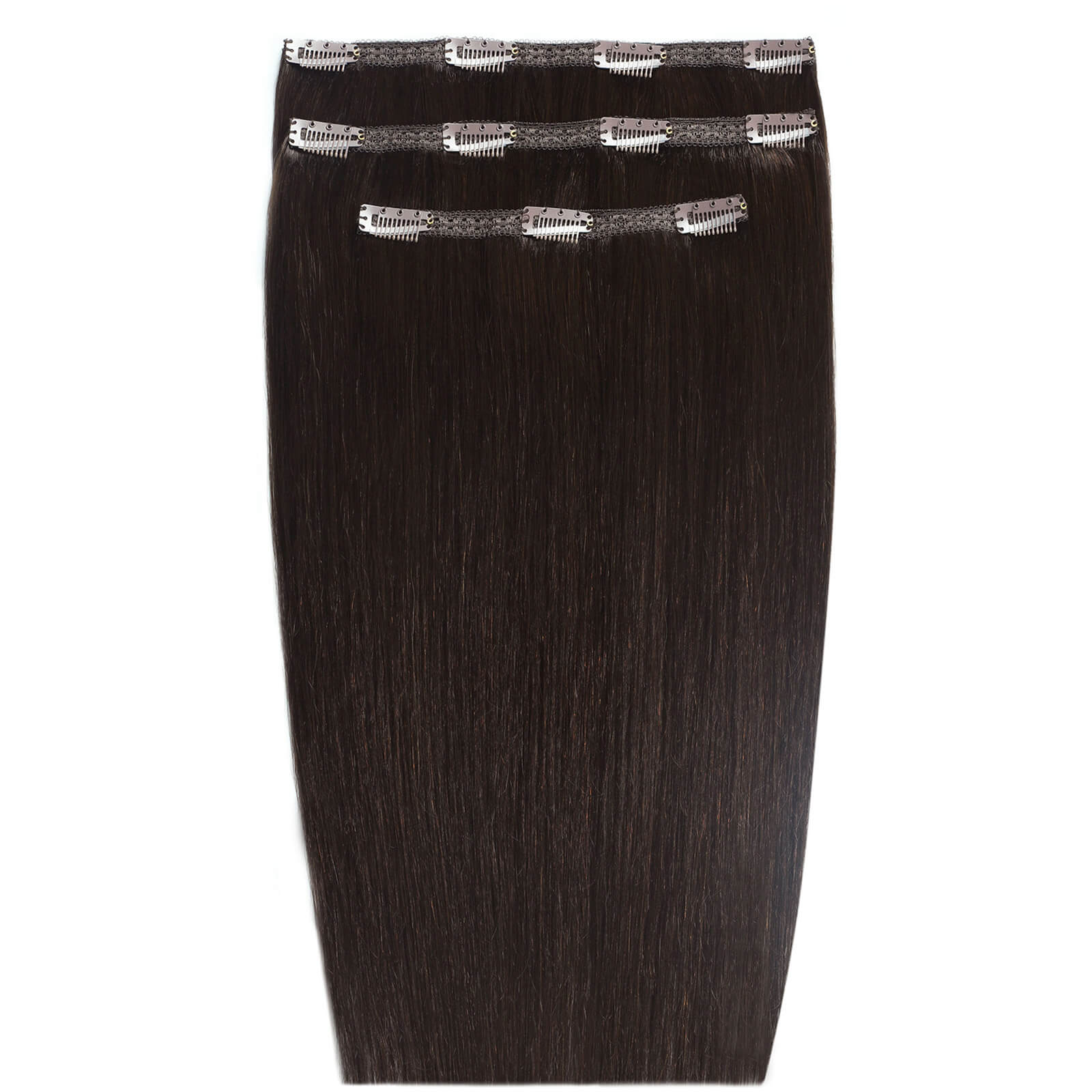 Beauty Works Deluxe Clip-in 20 Inch Extensions (Various Colours) - Ebony