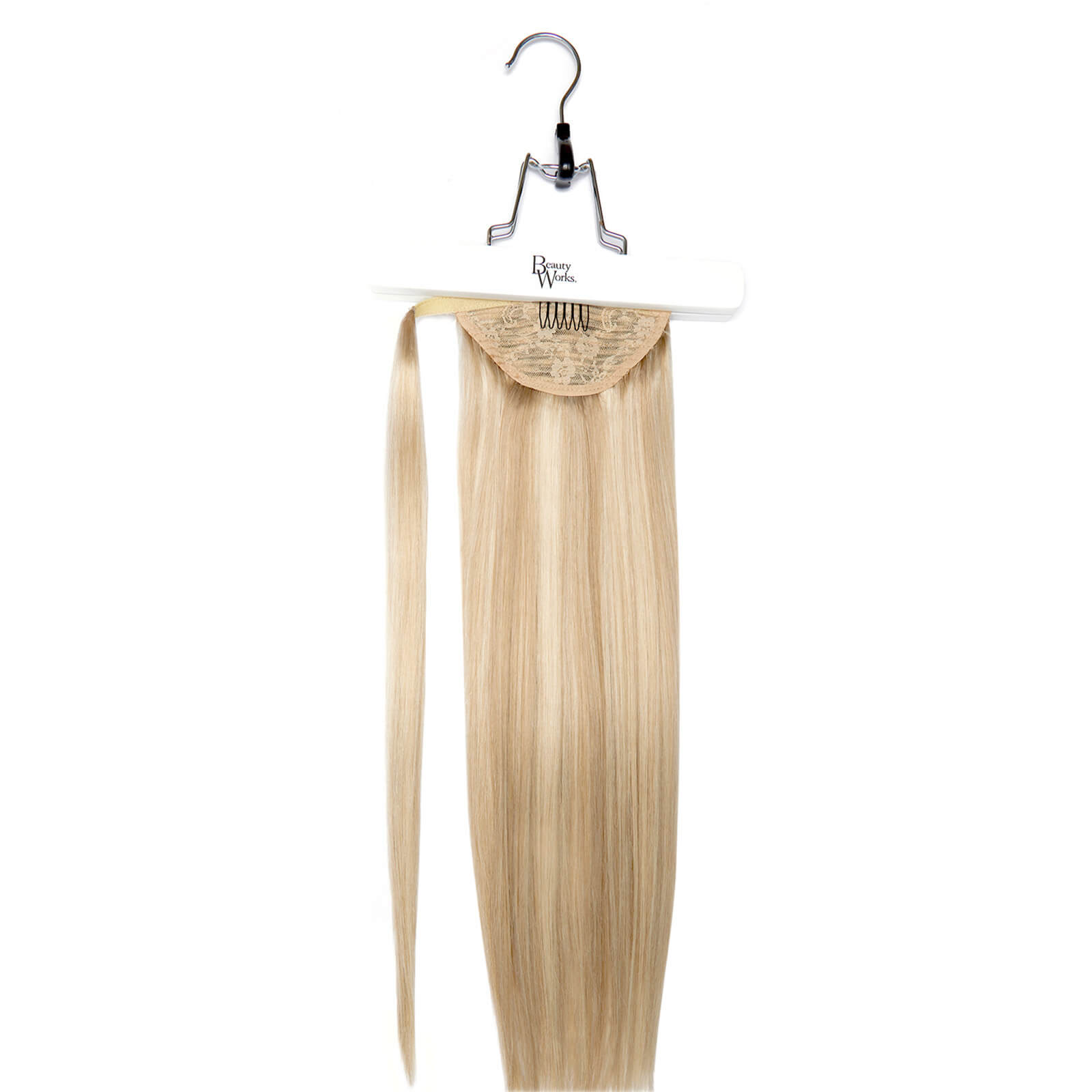 Beauty Works Super Sleek Invisi Pony 18 Inch Extensions (Various Shades) - Champagne Blonde