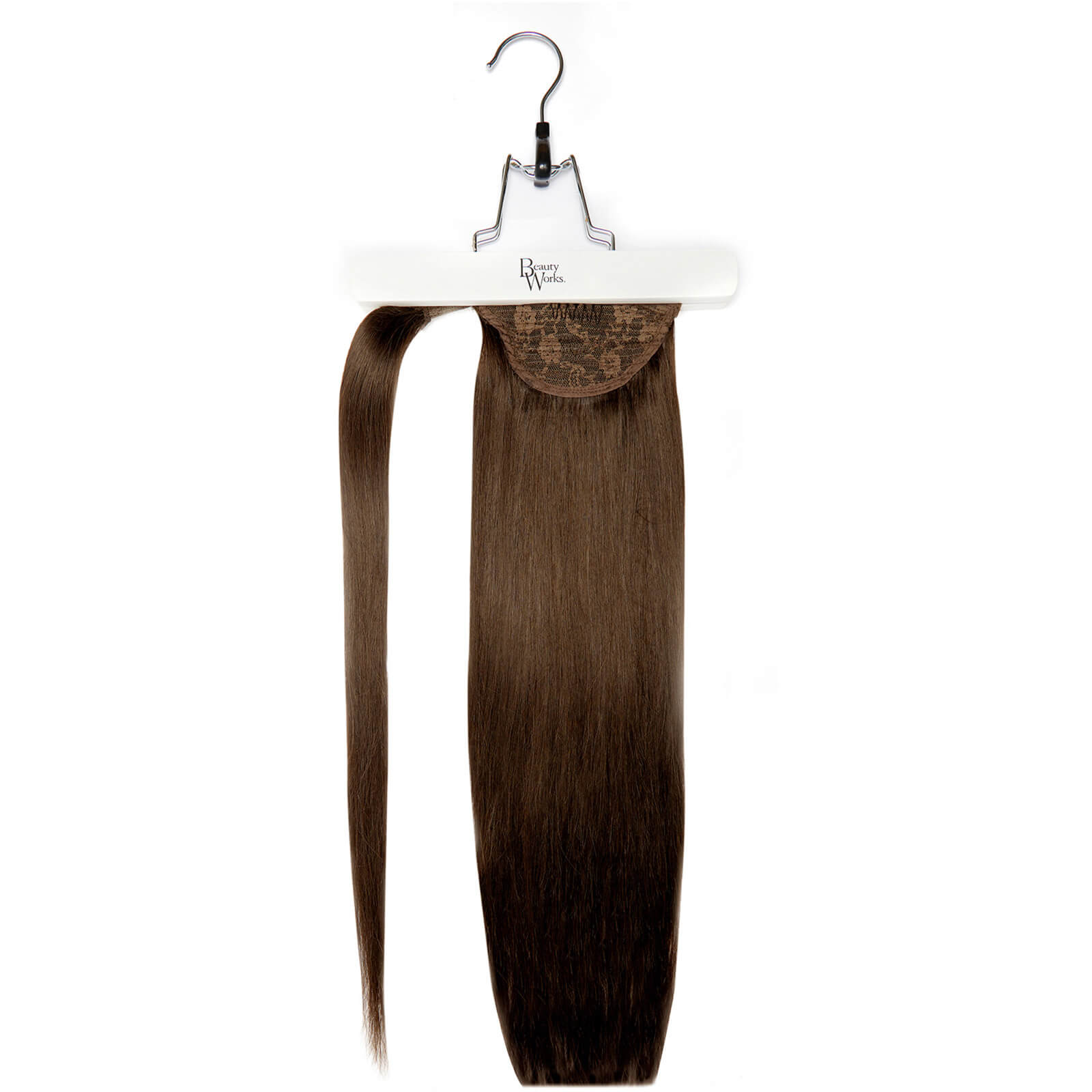 Beauty Works Super Sleek Invisi Pony 18 Inch Extensions (Various Colours) - Raven