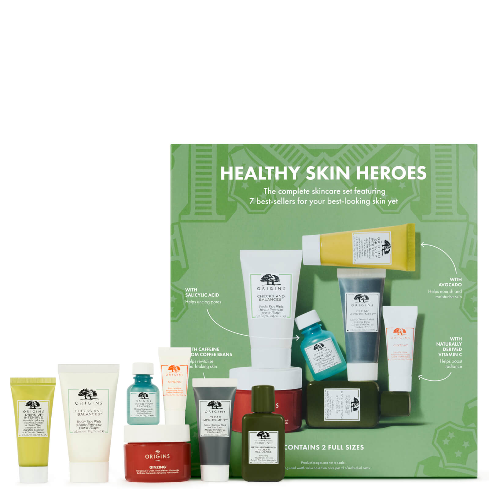 

Origins Healthy Skin Heroes The Complete Skincare Set