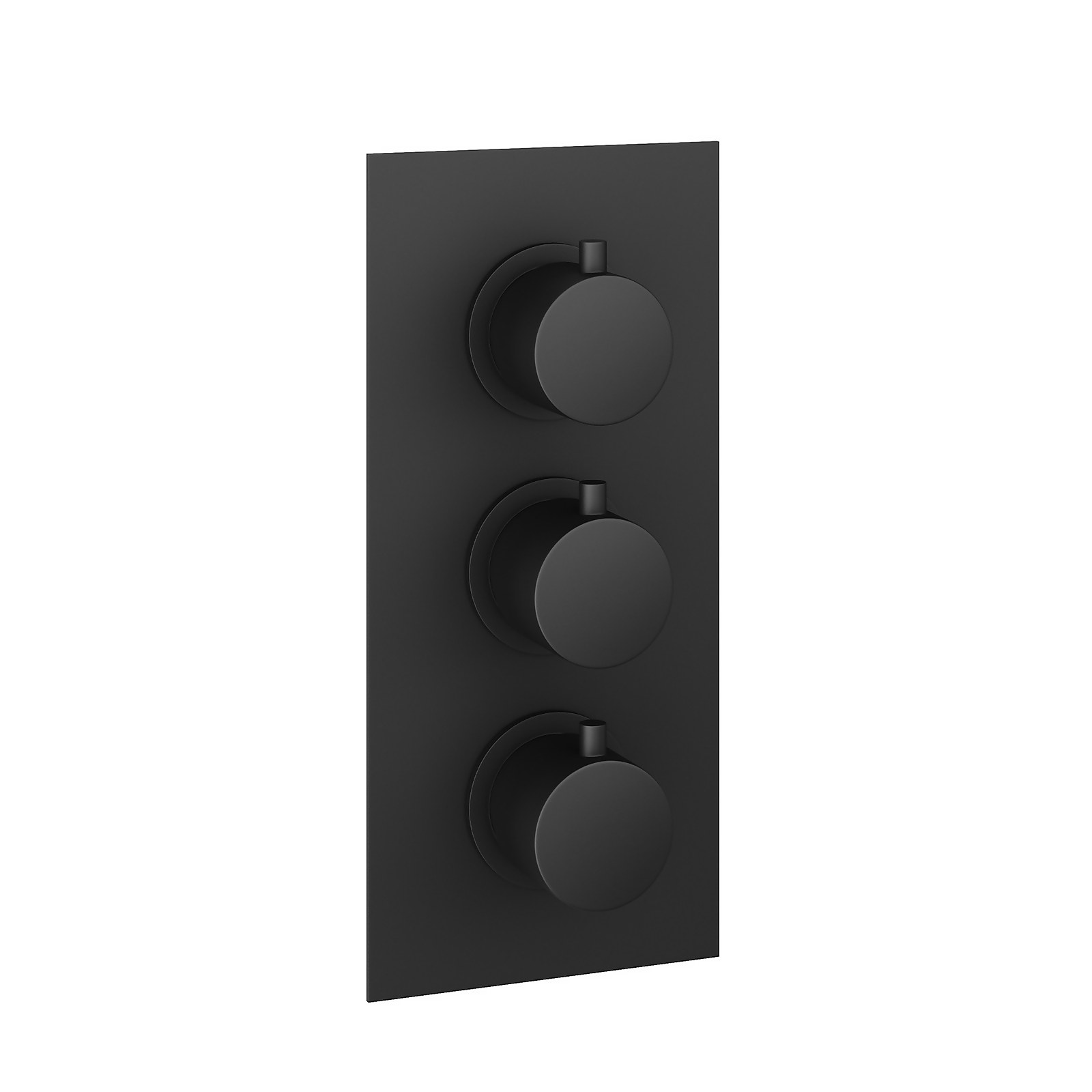 Photo of Thermostatic 3 Way Shower Valve - Matt Black Finish