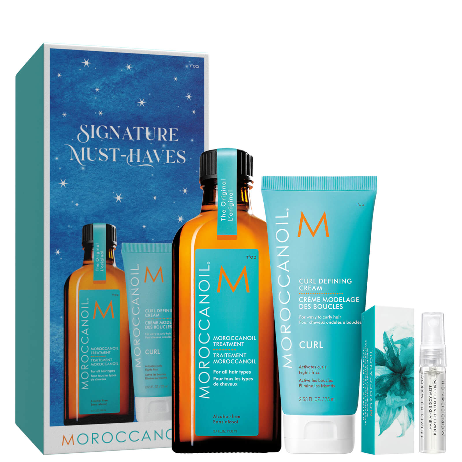 

Moroccanoil Treatment with free Curl Defining Cream Set