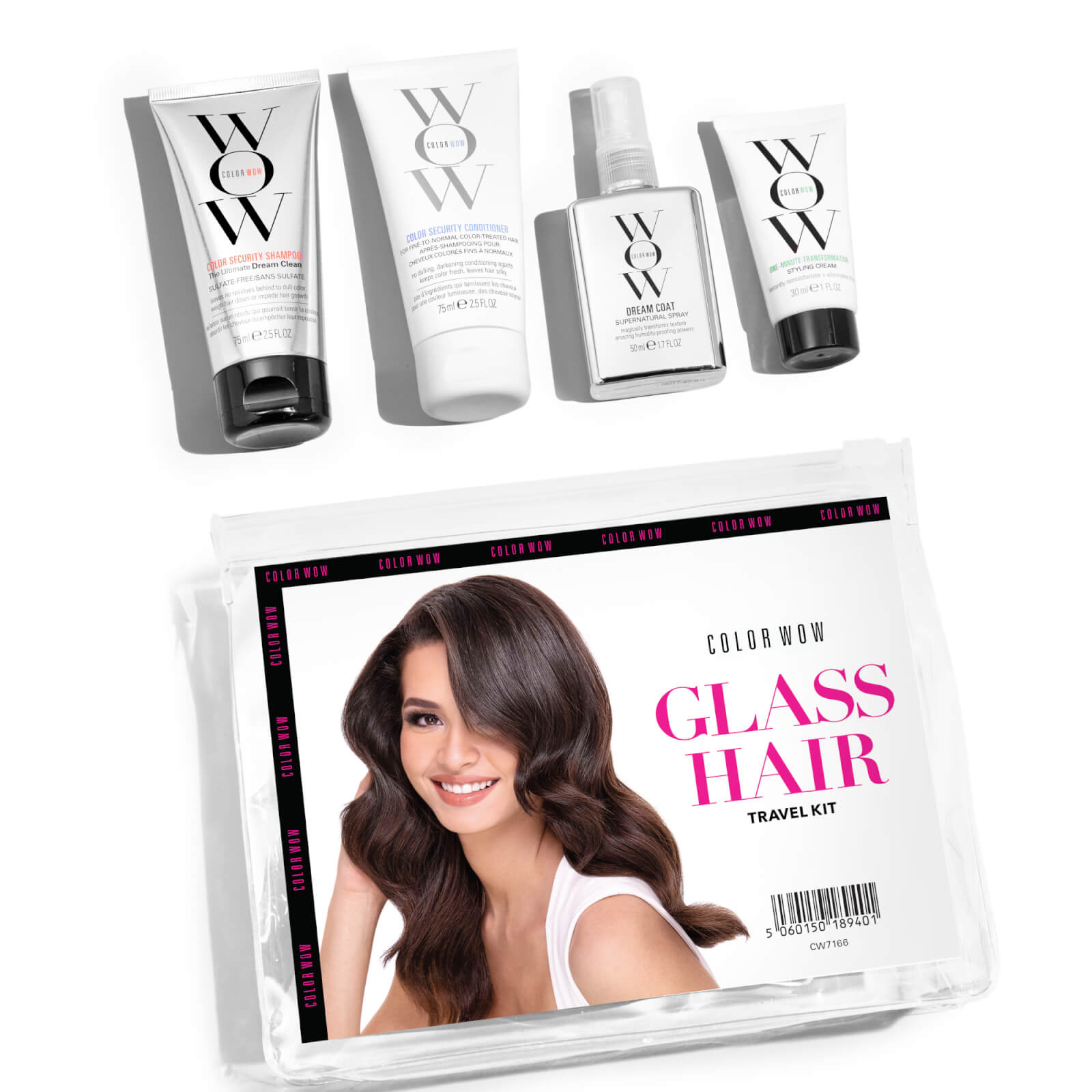 

Color Wow Glass Hair Travel Kit