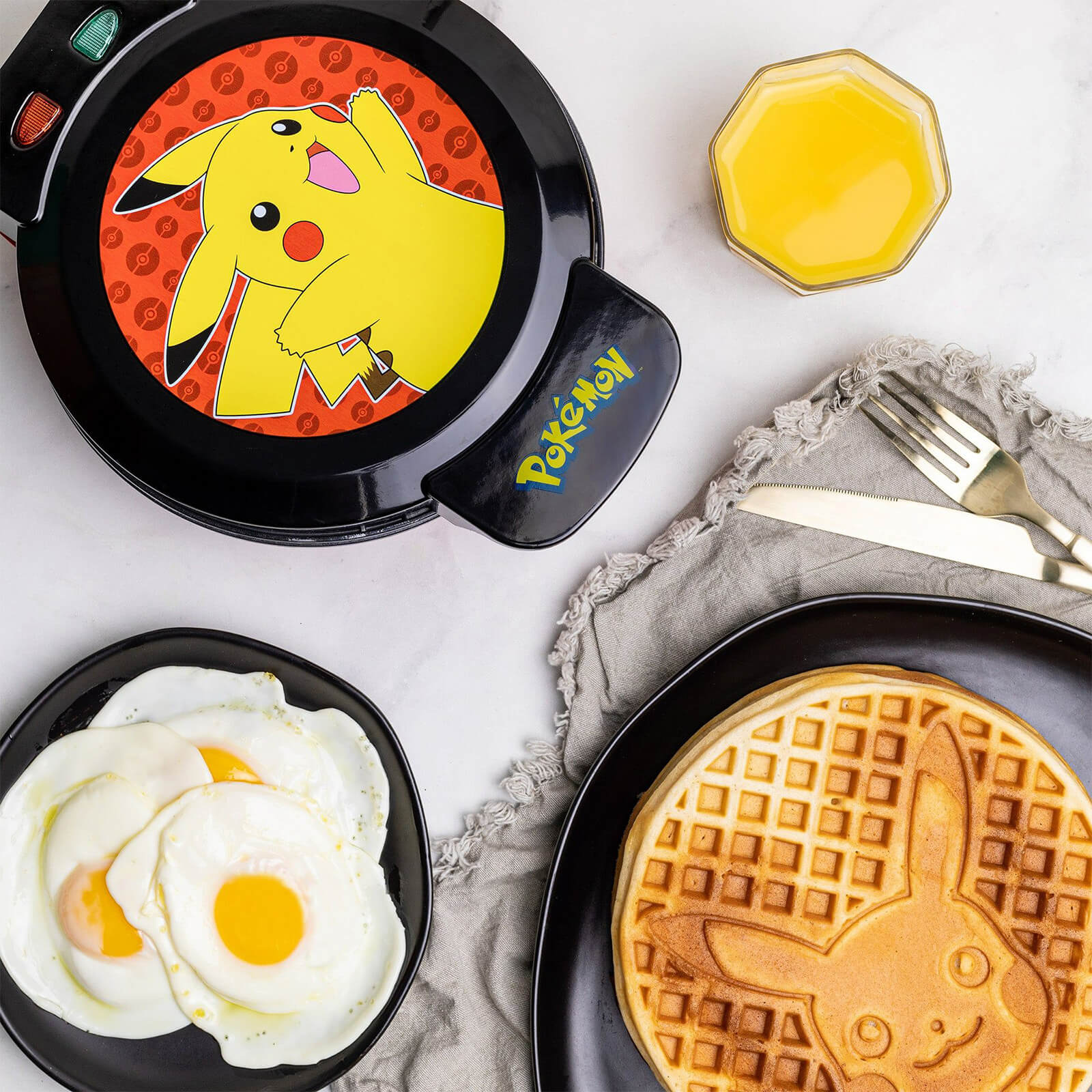 Pokémon Pikachu Waffle Maker - UK Plug