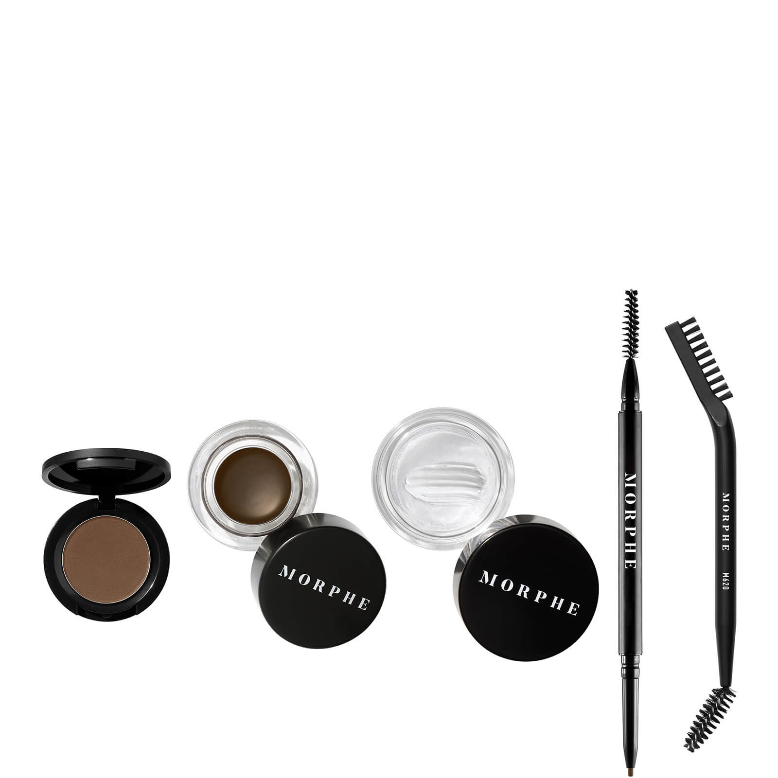 Morphe Supreme Brow 5-Piece Artist's Brow Kit (Various Shades) - Cold Brew