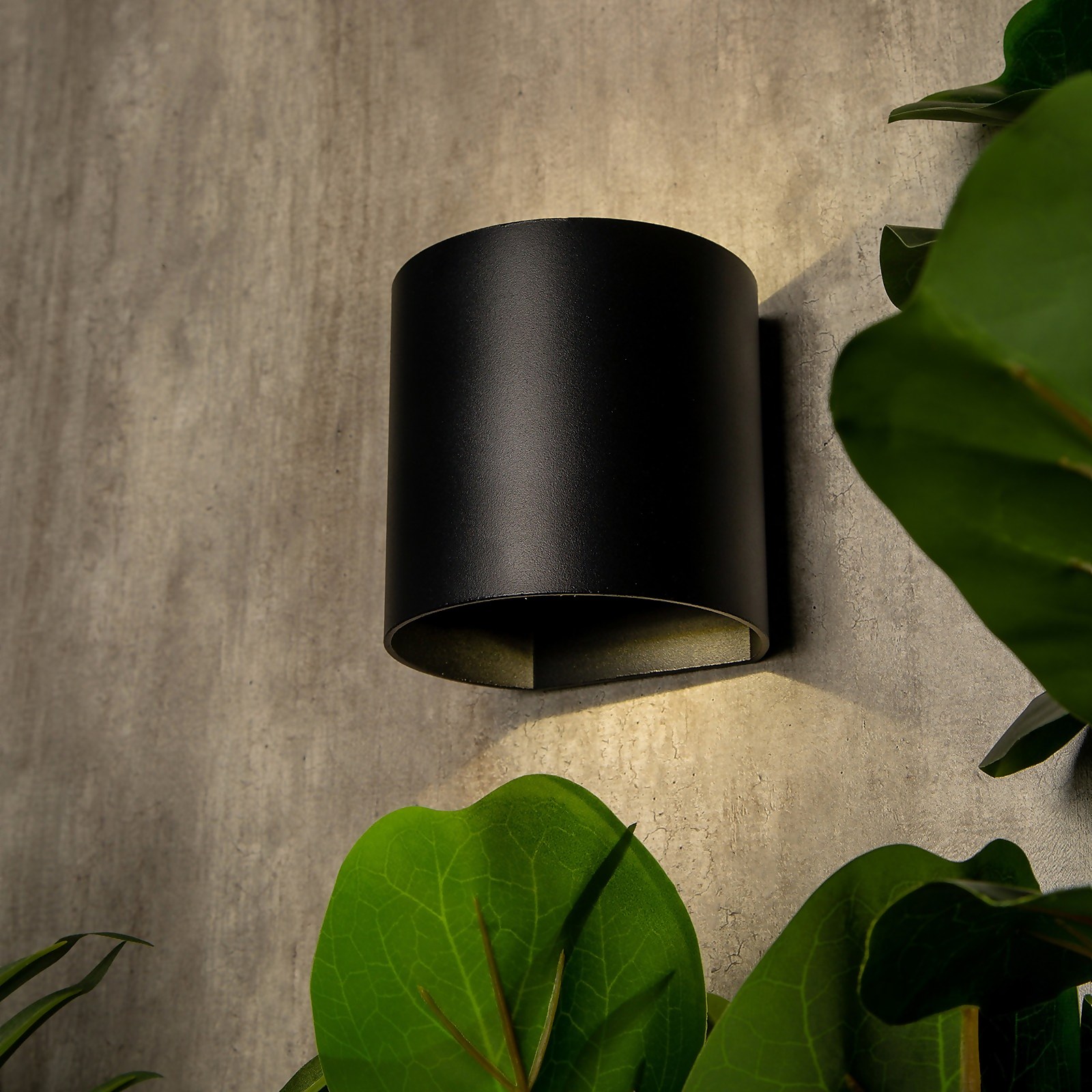 Photo of Maui Up-down Led Outdoor Wall Light - Black