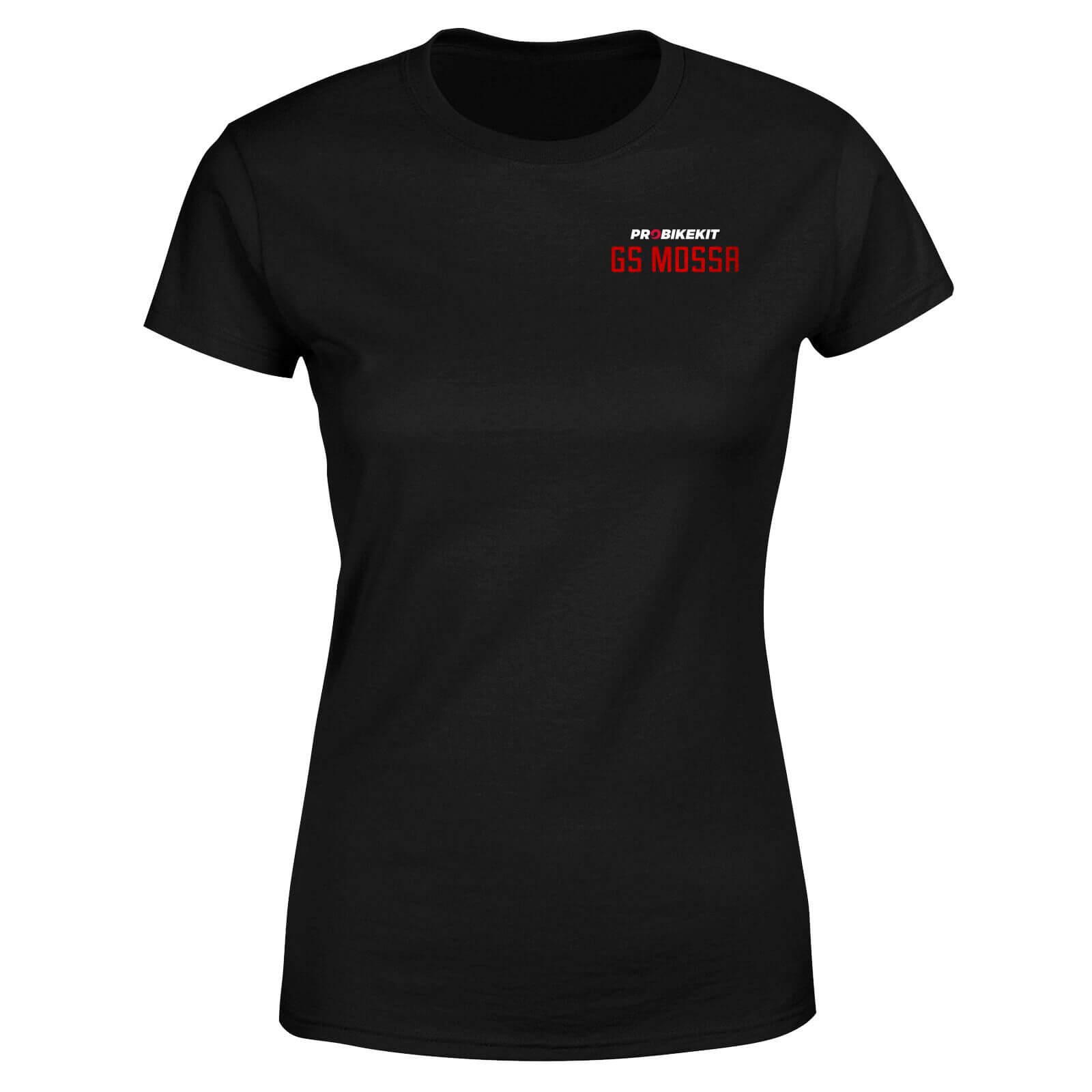 PBK GS Mossa Pocket Print Open Chest Logo Women's T-Shirt - Black - XS - Schwarz