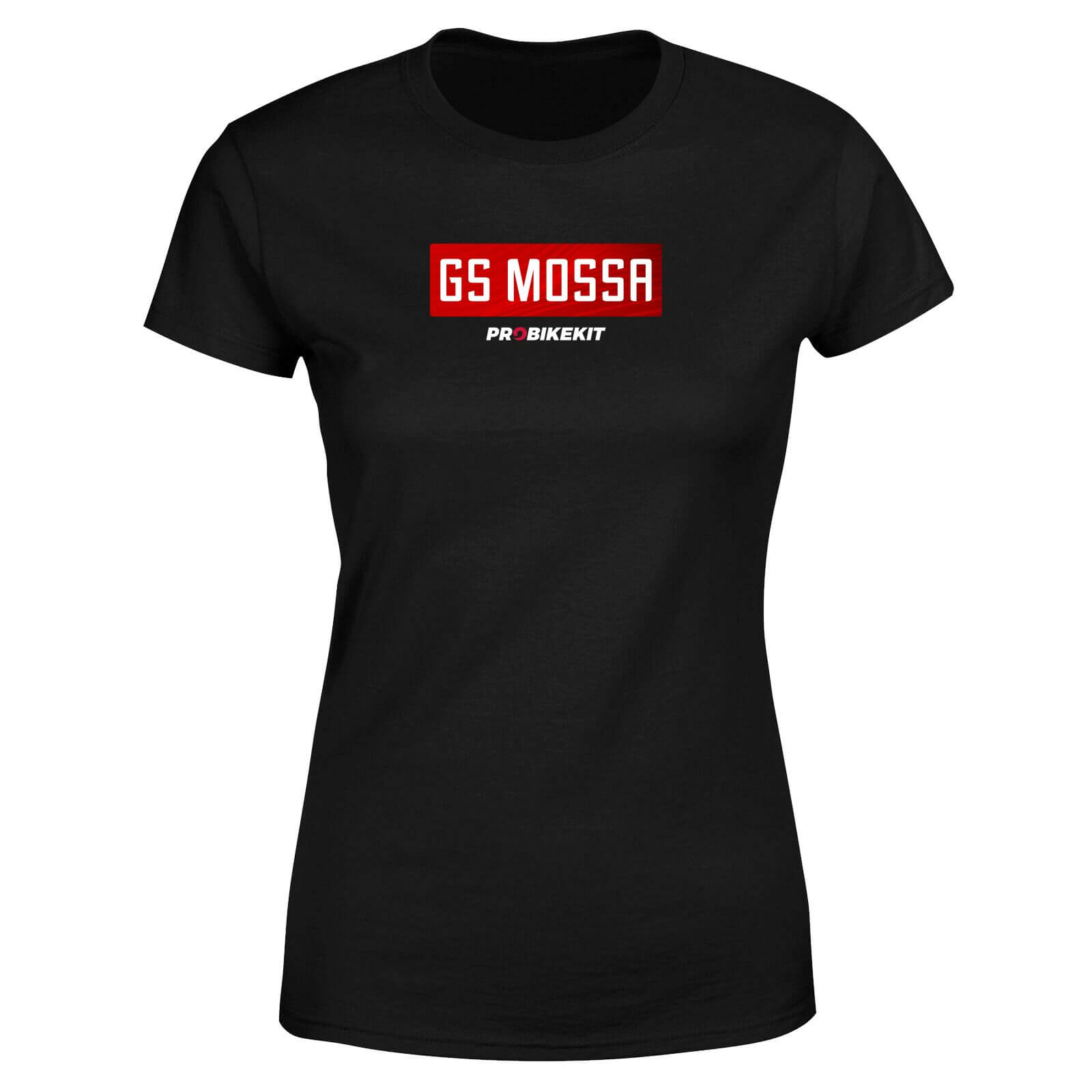 PBK GS Mossa Boxed Chest Logo Women's T-Shirt - Black - M - Black