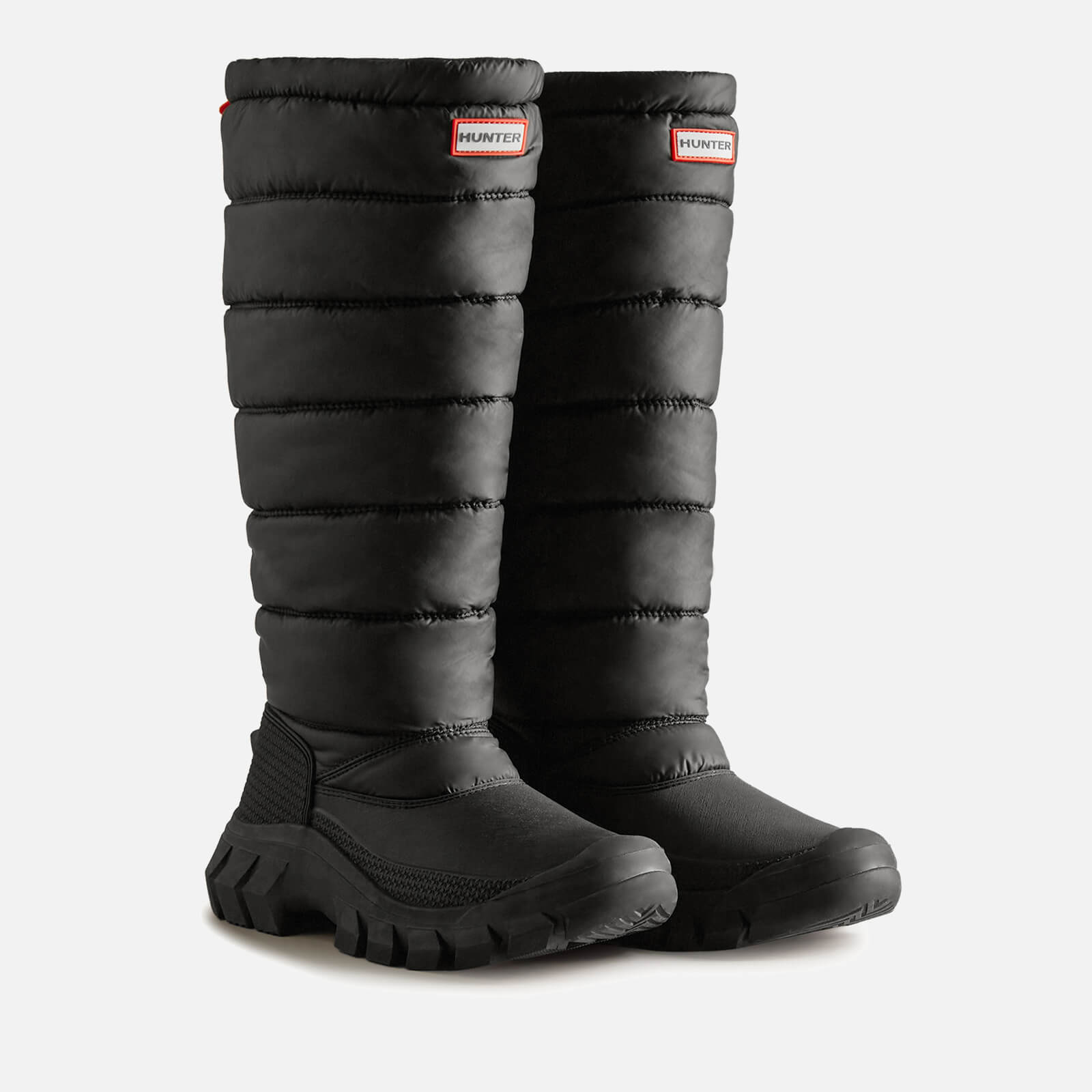 Hunter Women's Intrepid Tall Snow Boots - Black - UK 3
