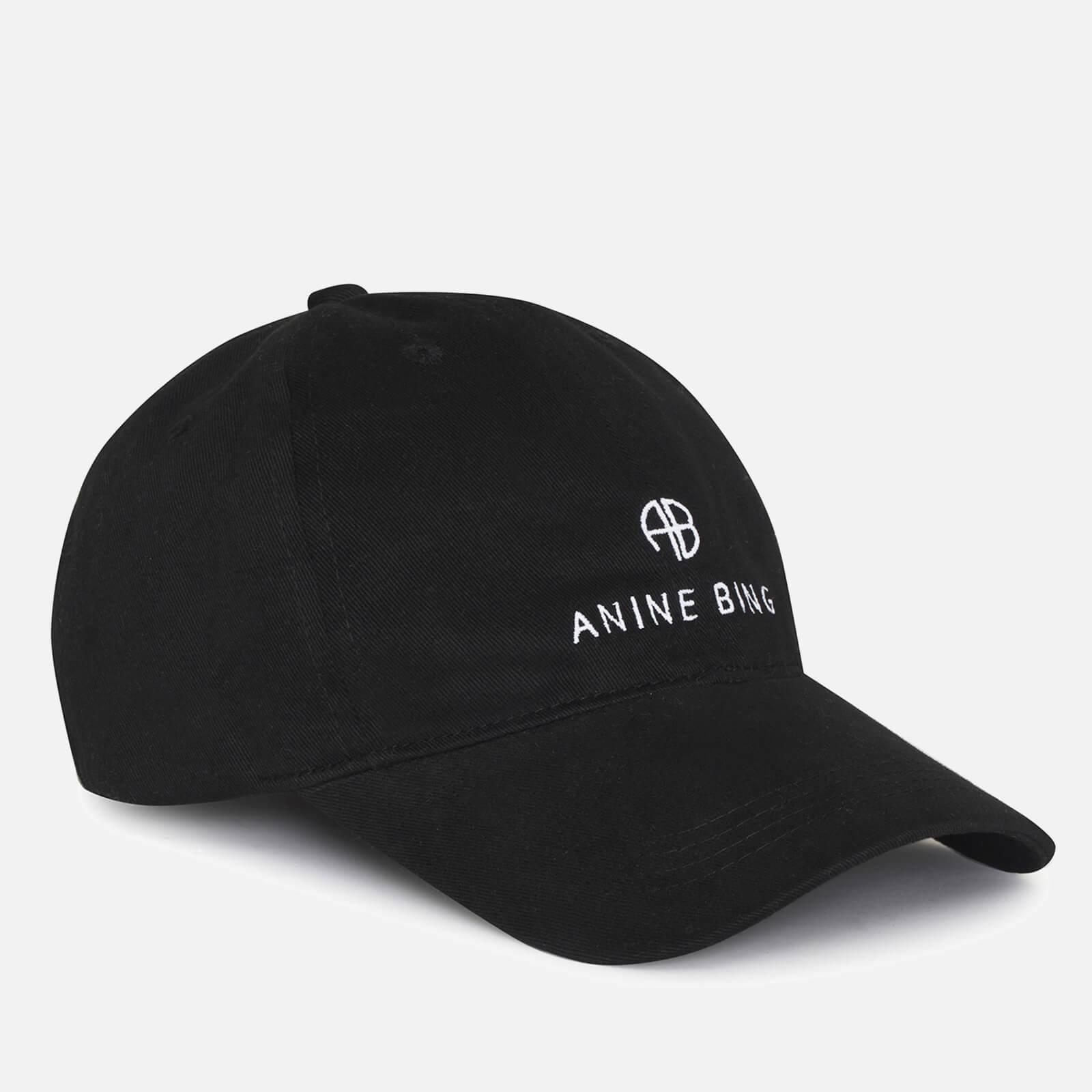 Anine Bing Jeremy Logo Cotton-Twill Baseball Cap