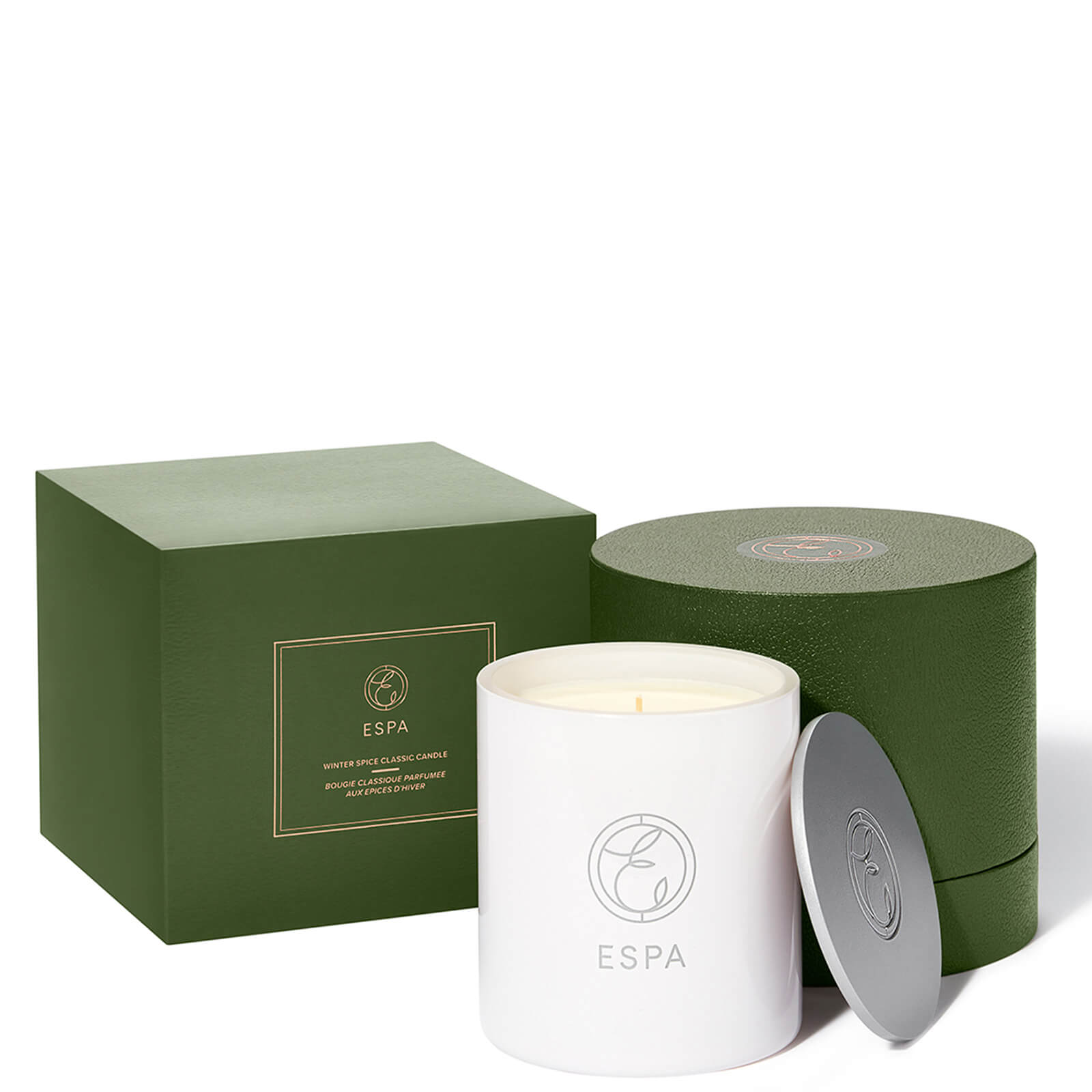 Espa (retail) Winter Spice 200g Candle - Christmas 2023 In White