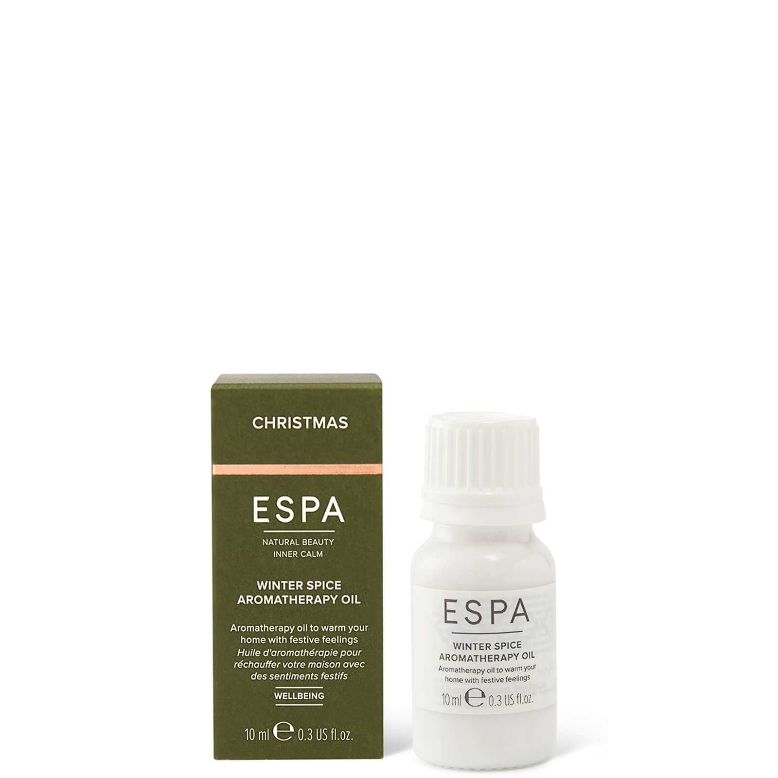 Espa Winter Spice Aromatherapy Oil 10ml In White