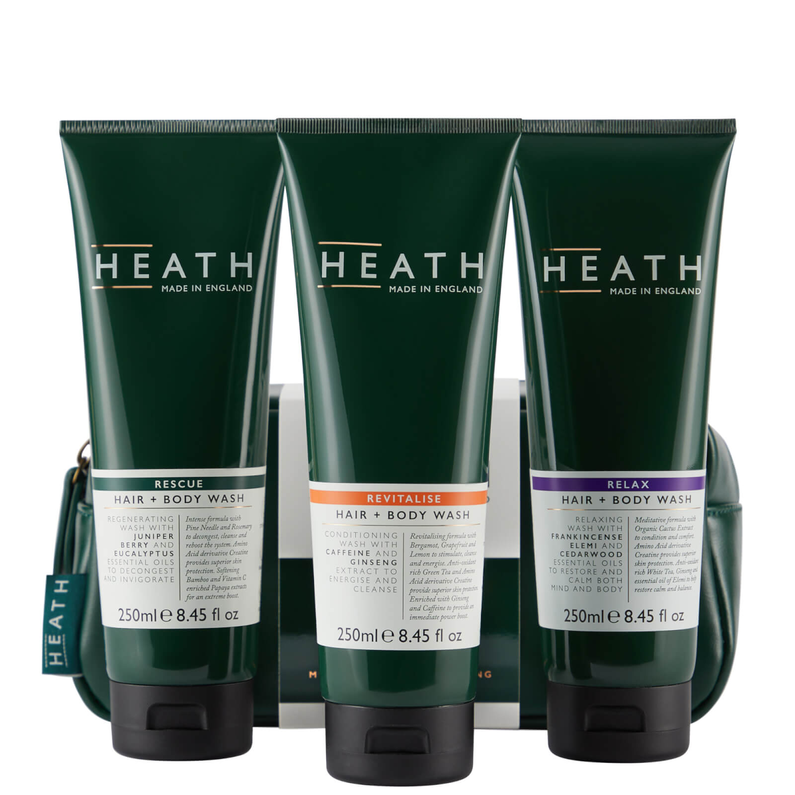 

HEATH Hair and Body Wash Collection