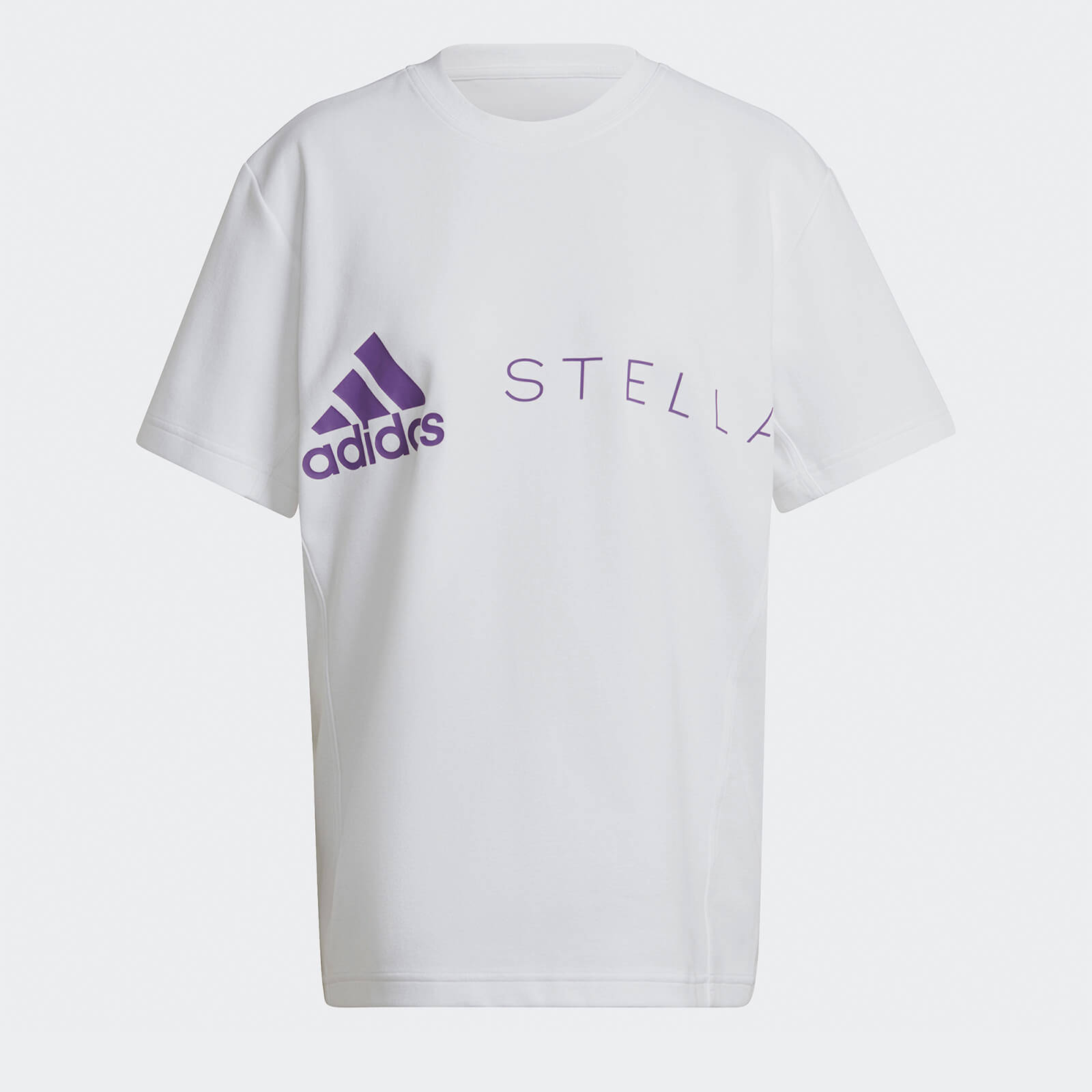 adidas by stella mccartney organic cotton-blend jersey t-shirt - xs