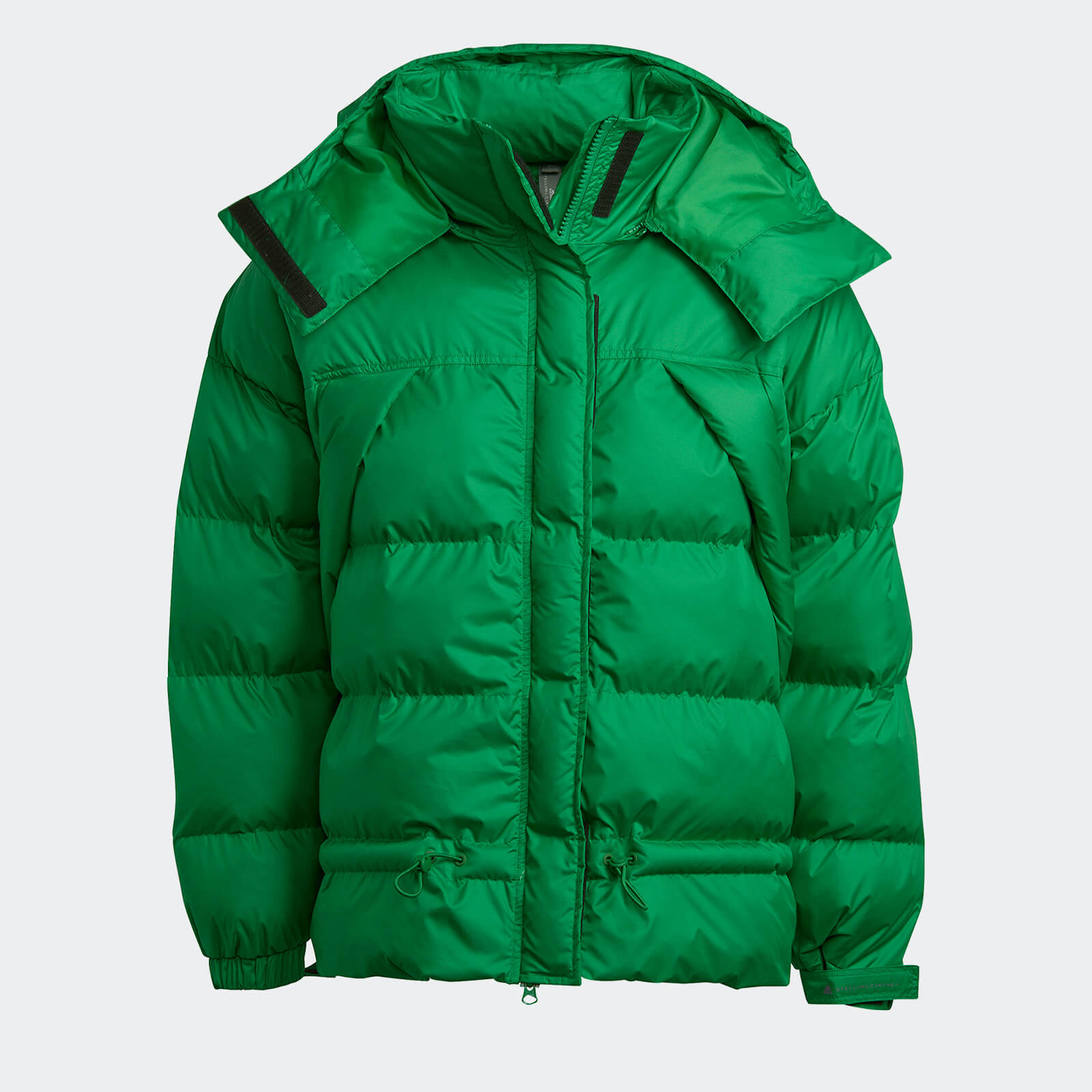 adidas by stella mccartney quilted shell puffer jacket - xs
