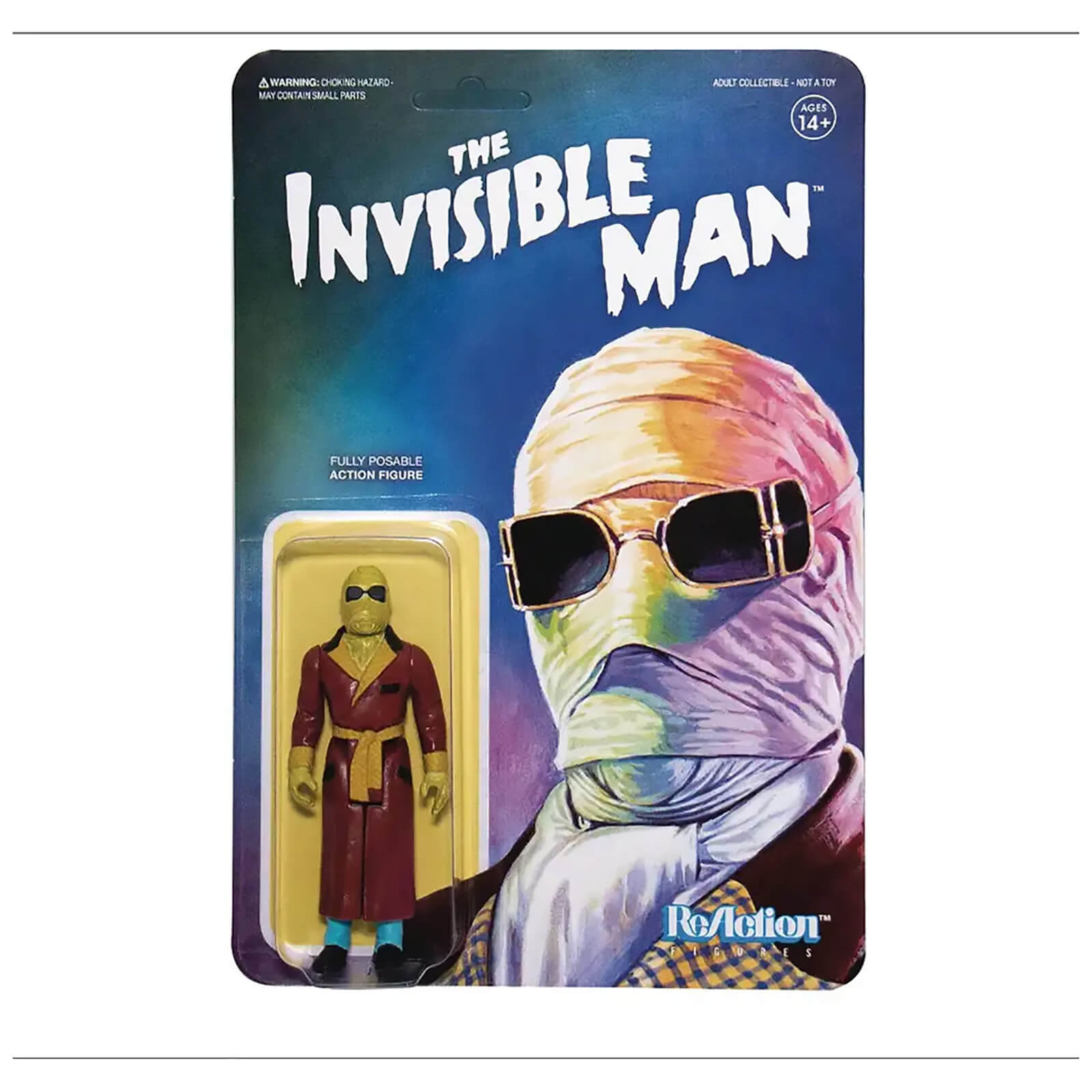 Image of ReAction - 3.75 Inch Action Figure: Universal Monsters / New Series 2 - The Invisible Man