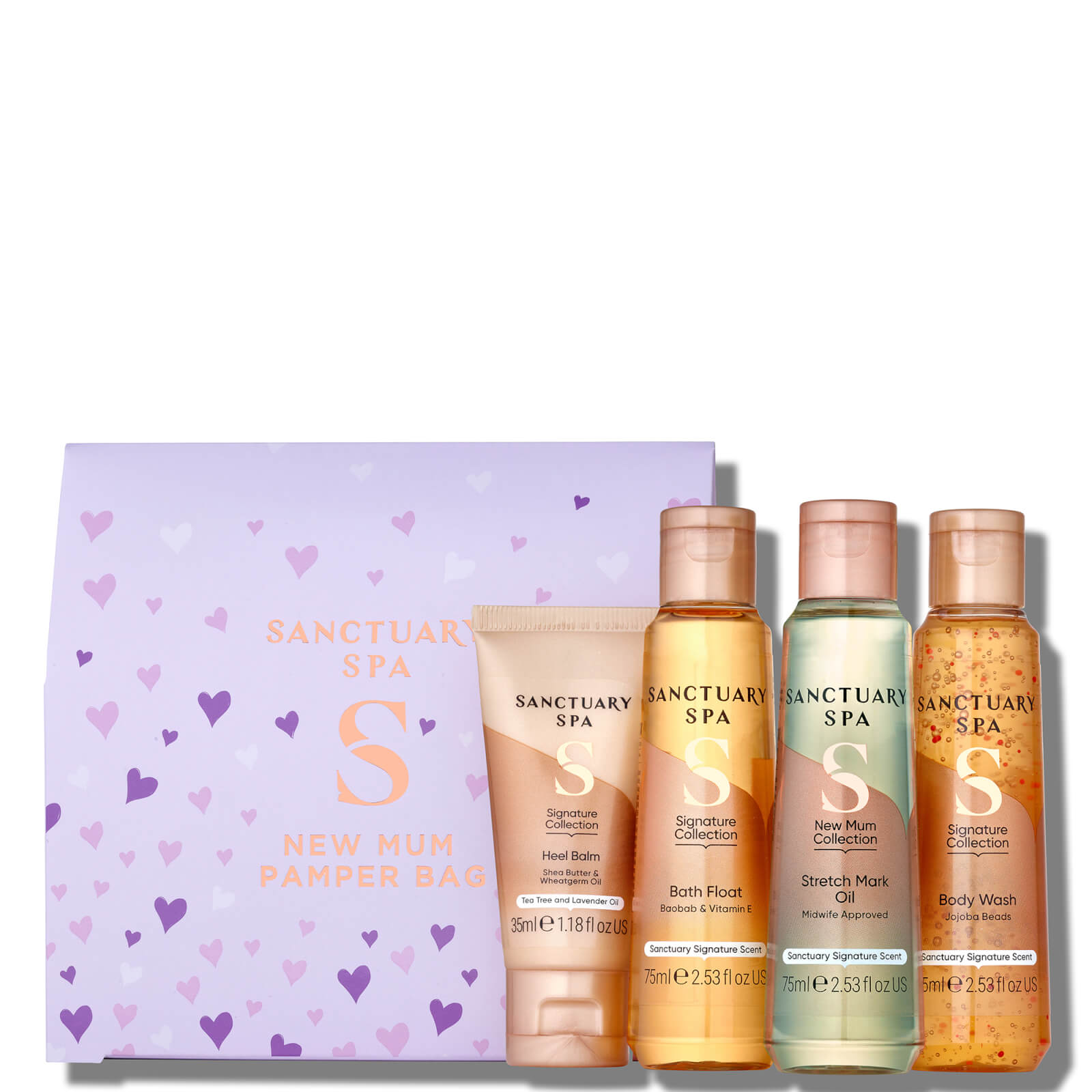Pz Cussons Beauty Sanctuary Spa New Mum To Be Heart Box Gift Set