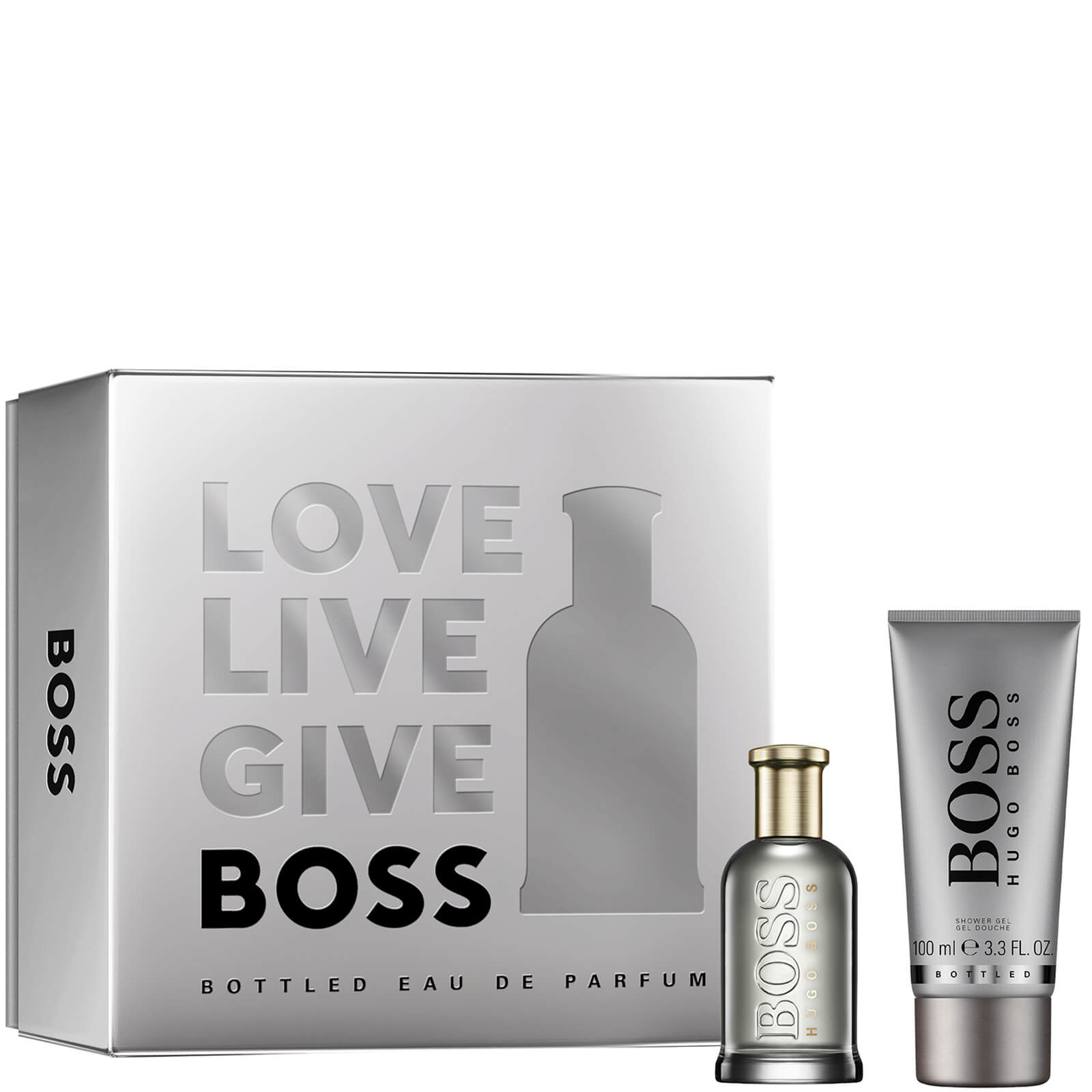Hugo Boss Boss Bottled Eau De Parfum Men's Christmas Gift Set