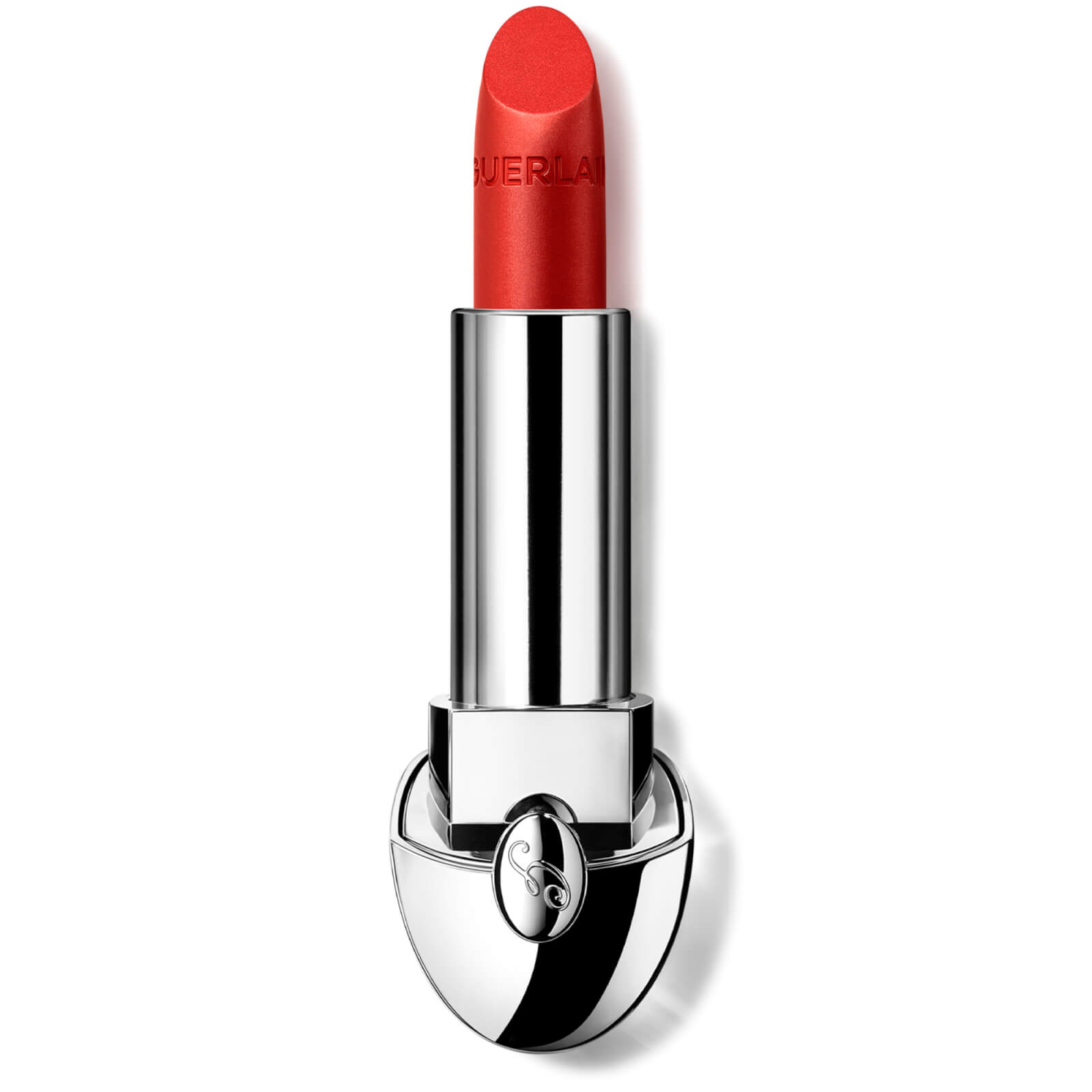 Guerlain Rouge G Luxurious Velvet Metal 16-hour wear velvet metal lipstick (Various Shades) - 214 EXOTIC RED