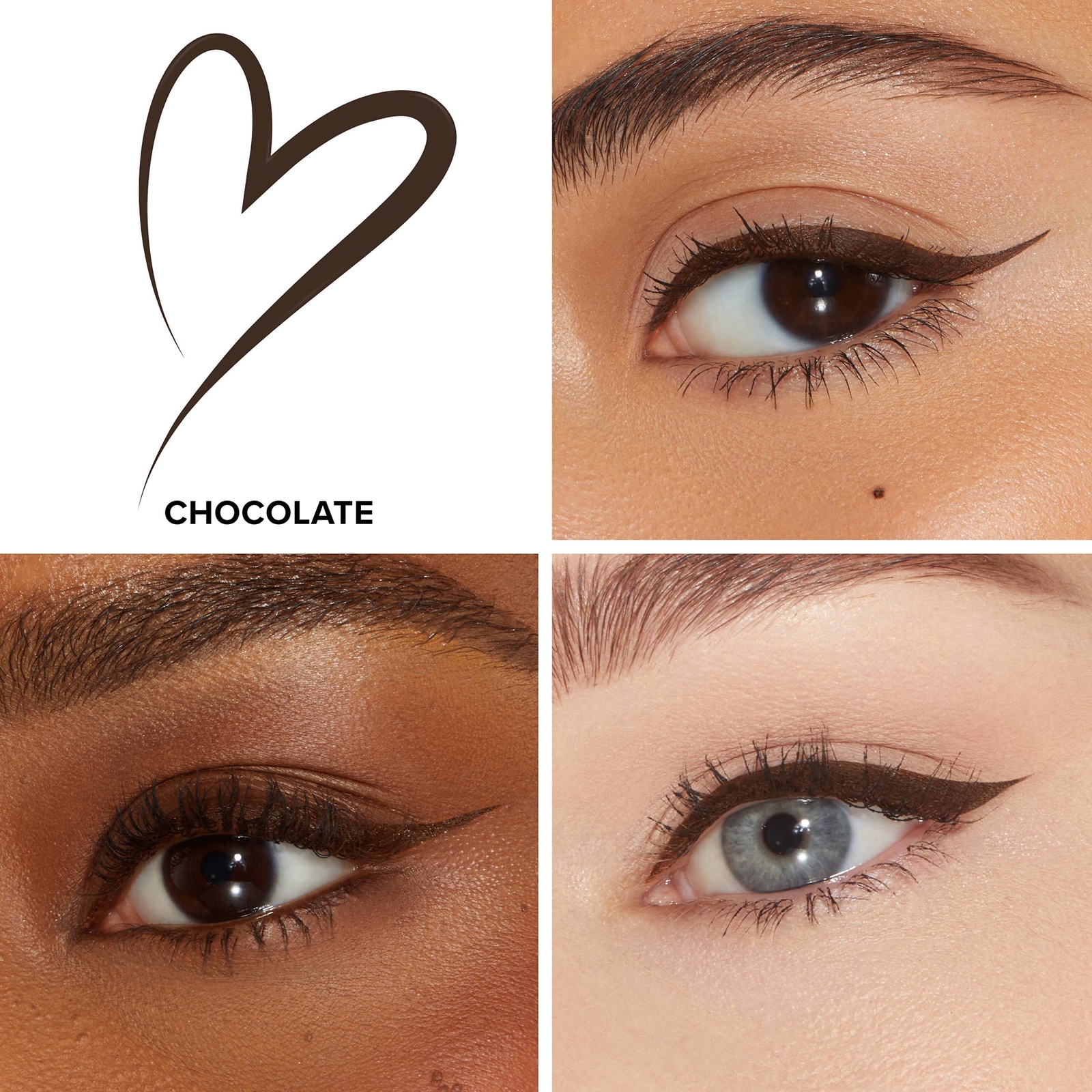 Thumbnail - Too Faced Better Than Sex Easy Glide Wasserfester flüssiger Eyeliner 0,6 ml (Verschiedene Farbtöne) - Chocolate