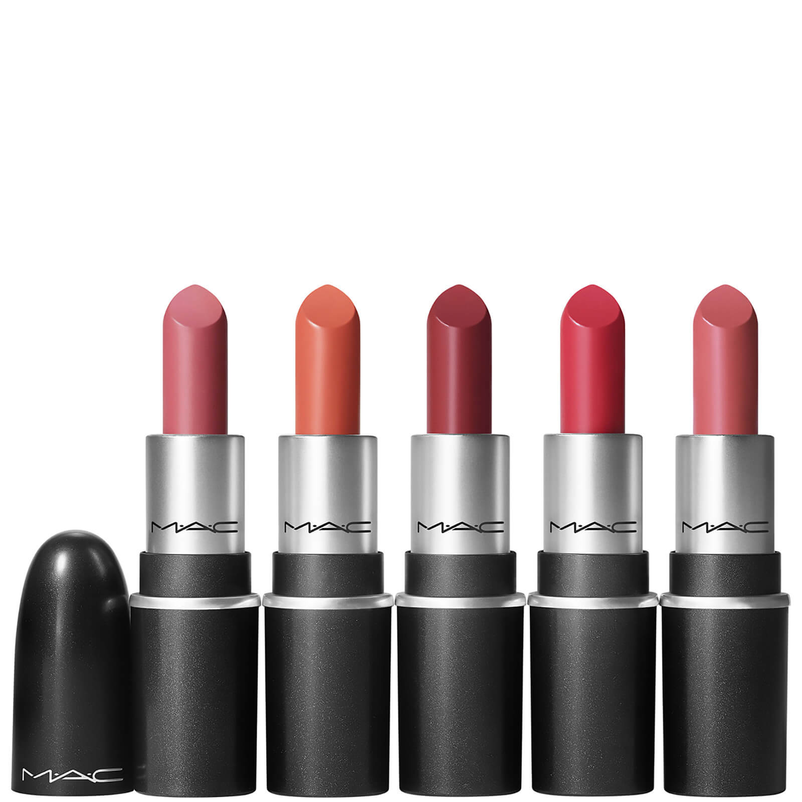 

MAC Lush Lipwear Mini Mac Mini Lipstick x 5 Kit (Worth AED302)