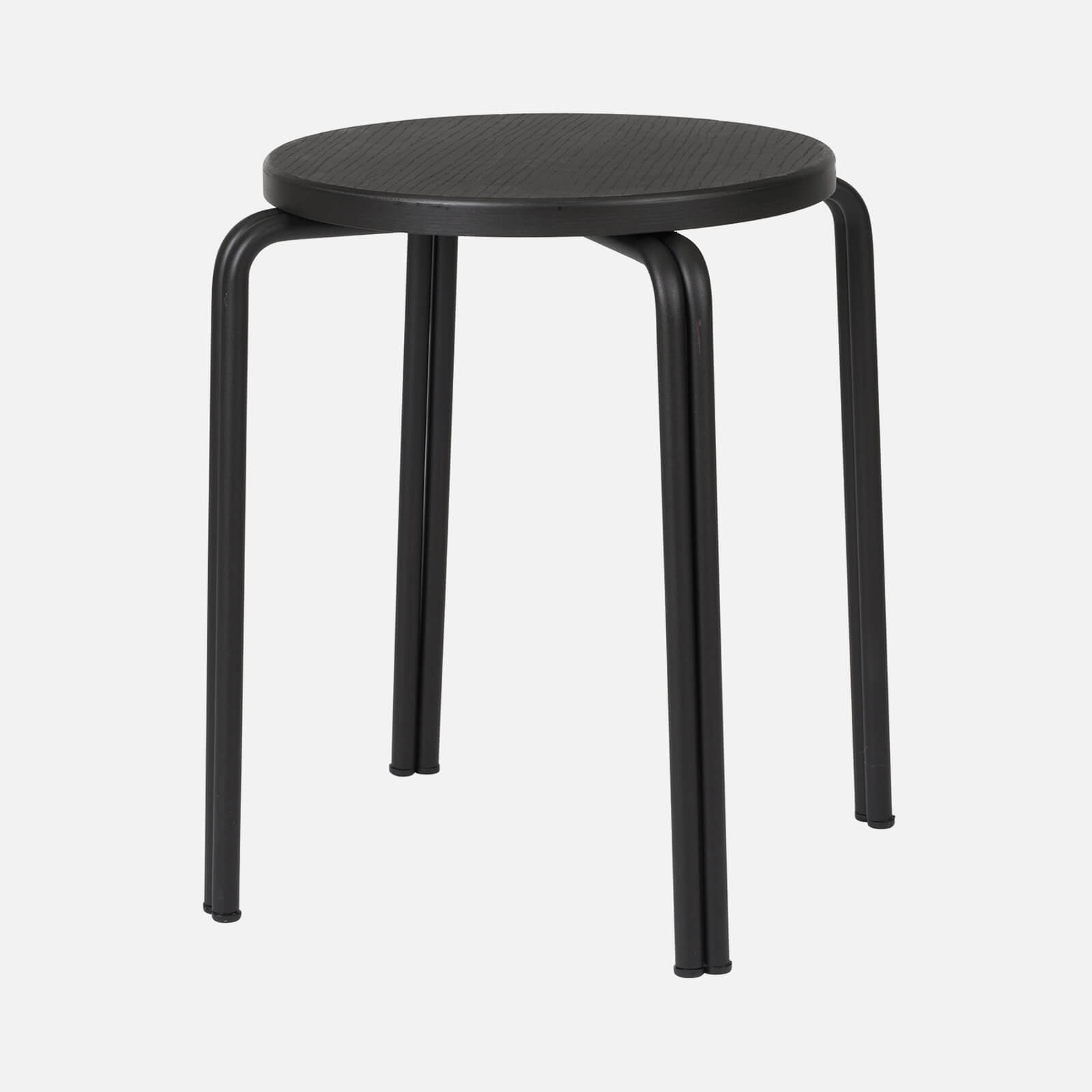 Broste Copenhagen - Tabouret en Fer Oda - Noir
