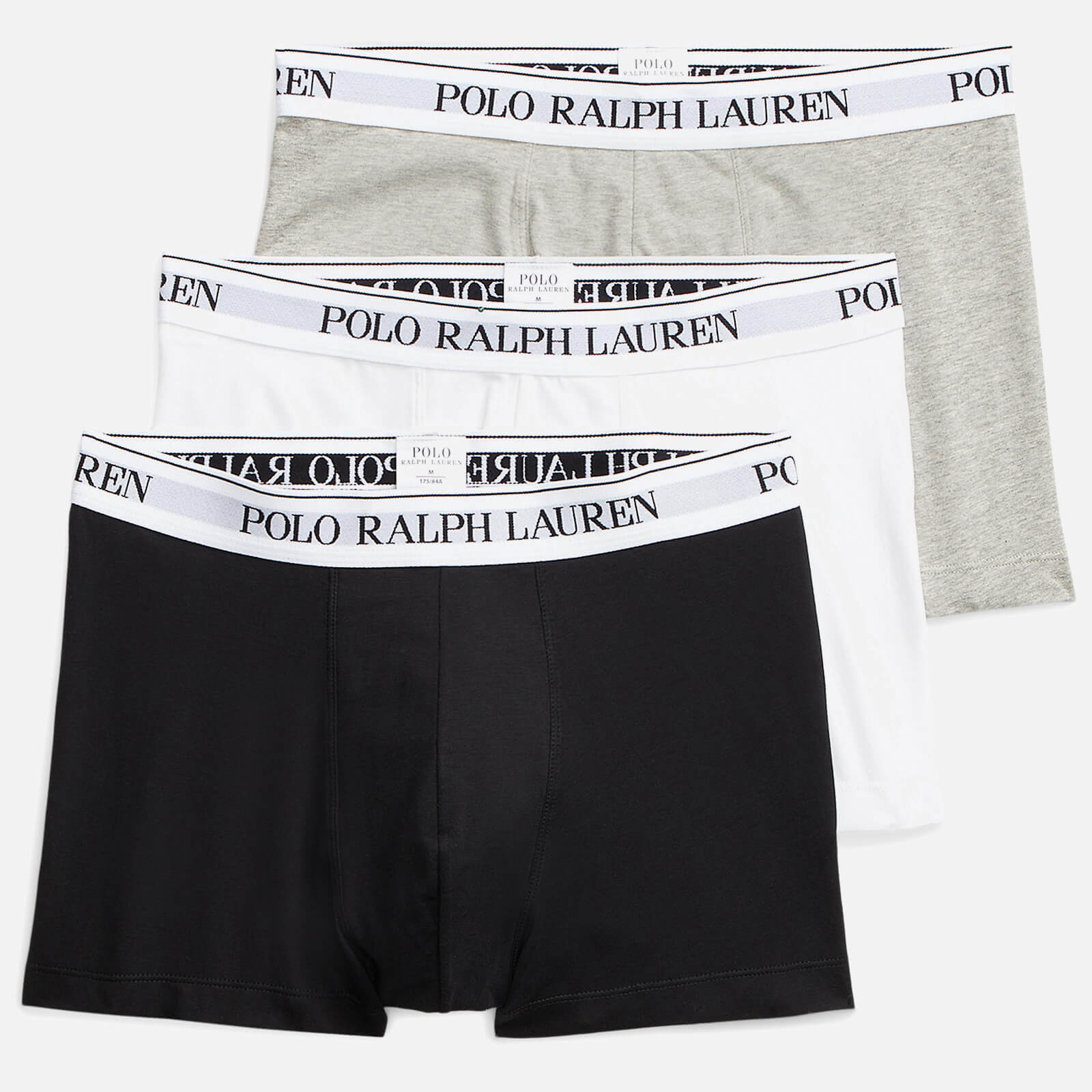 Polo Ralph Lauren Logo Waistband Cotton-Blend Boxers 3-Pack - XL