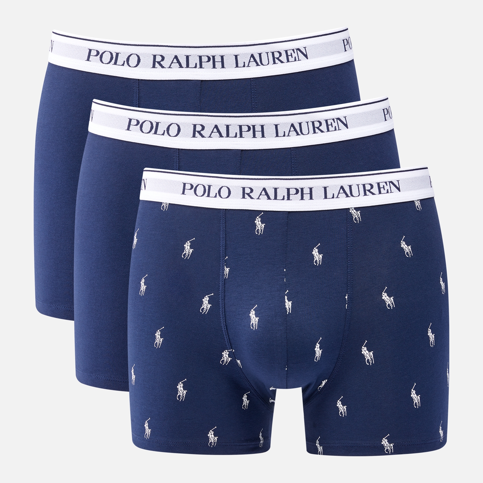 Polo Ralph Lauren Three-Pack Cotton-Blend Boxer Shorts