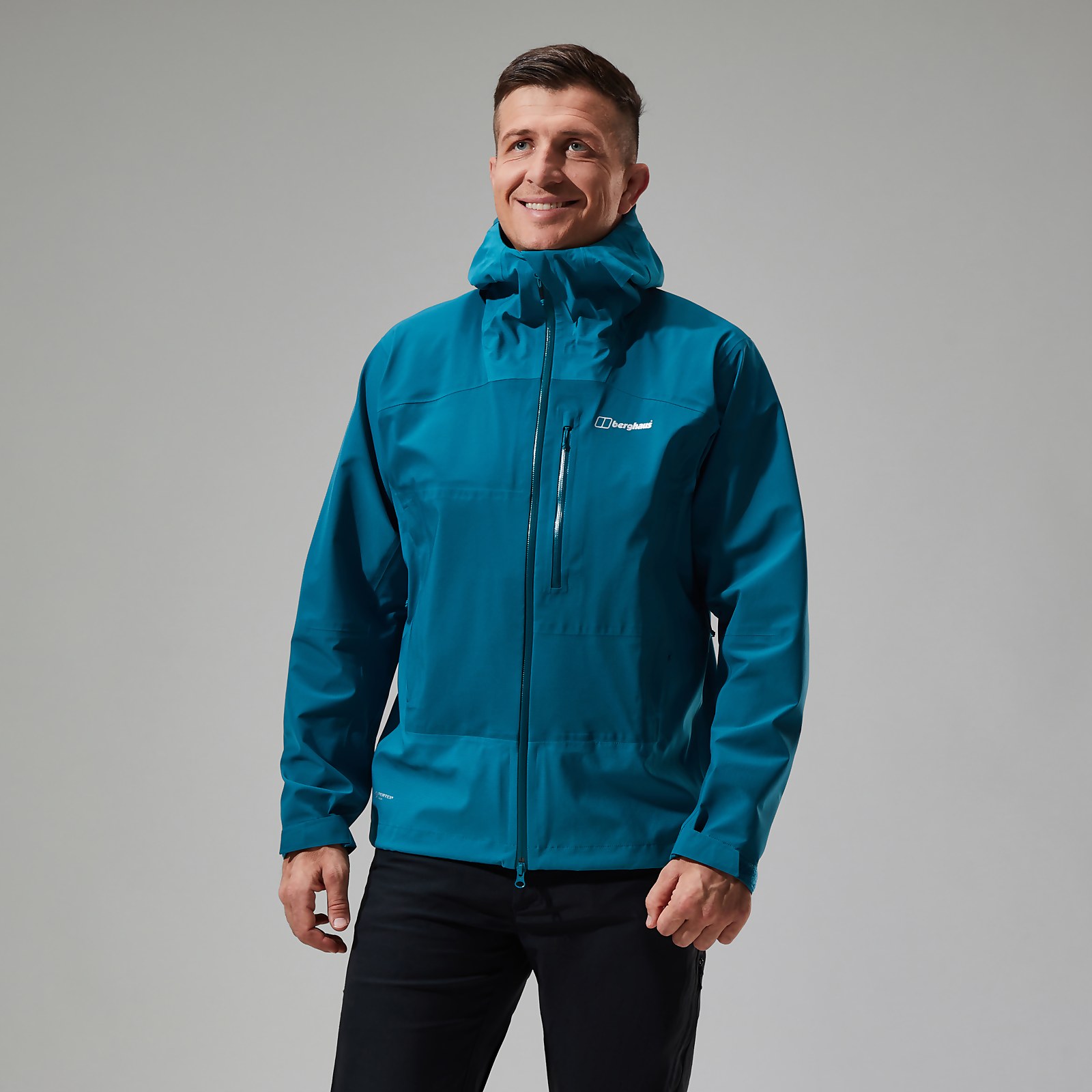 Men’s Truda Flex Waterproof Jacket - Turquoise