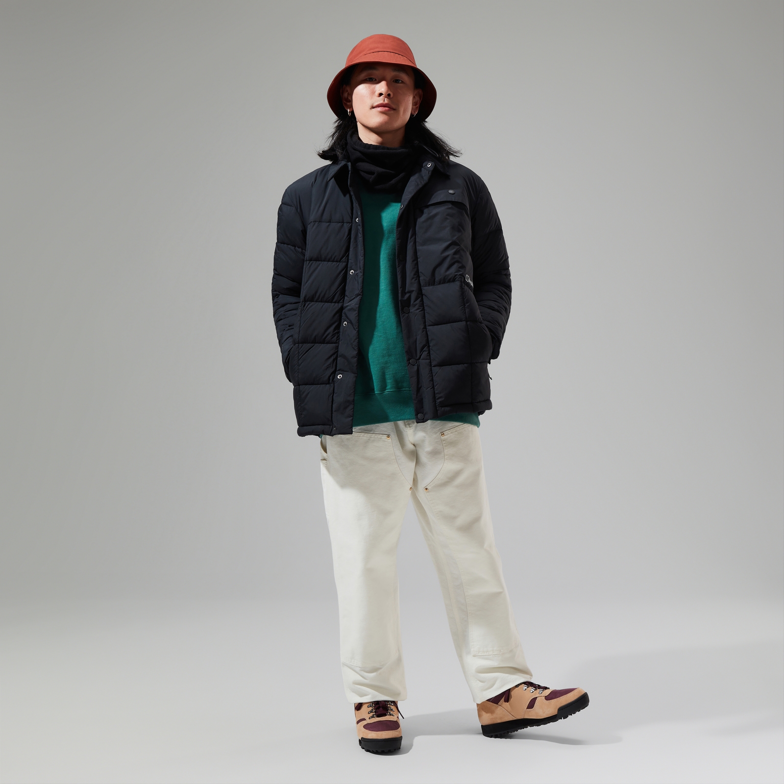 Men's Nollan Insulated Shacket - Black