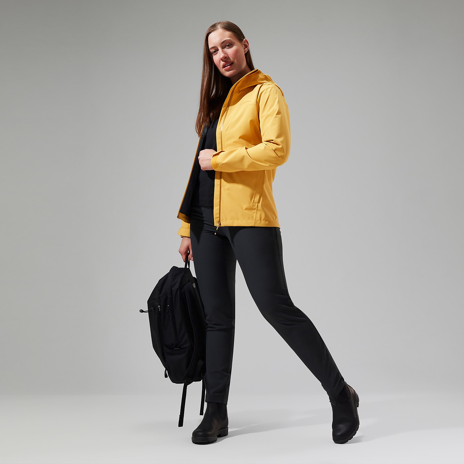 Women’s Arnaby Hooded Waterproof Jacket - Yellow