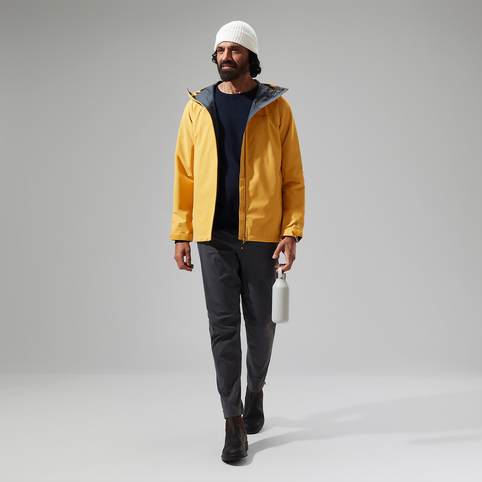 Men’s Arnaby Hooded Waterproof Jacket - Yellow