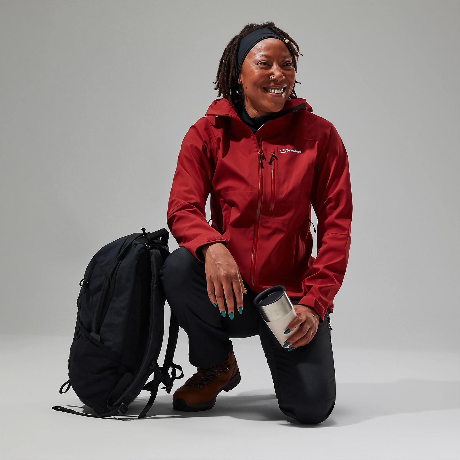Women's Truda Flex Waterproof Jacket - Red product