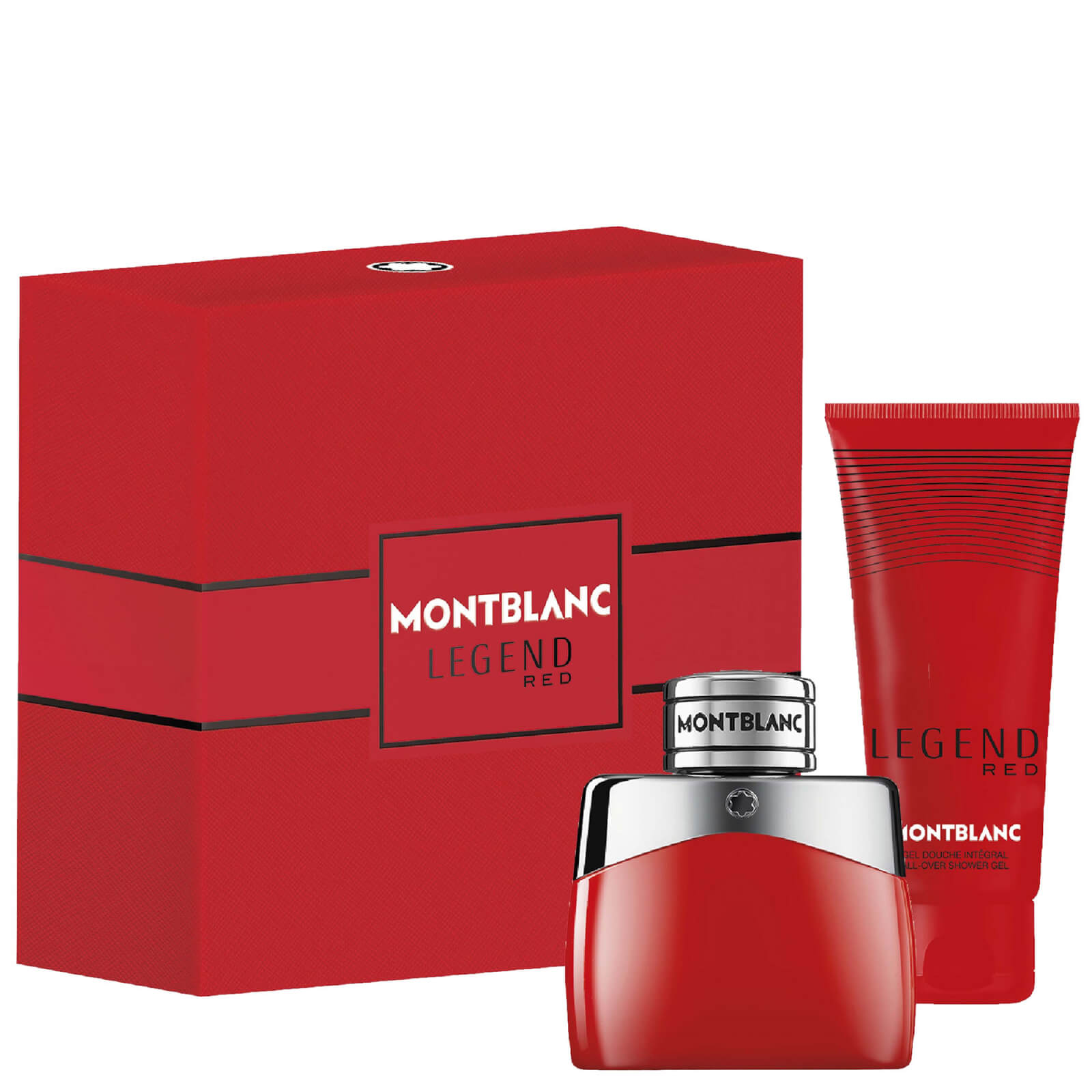 Montblanc Legend Red Eau De Parfum and Showger Set
