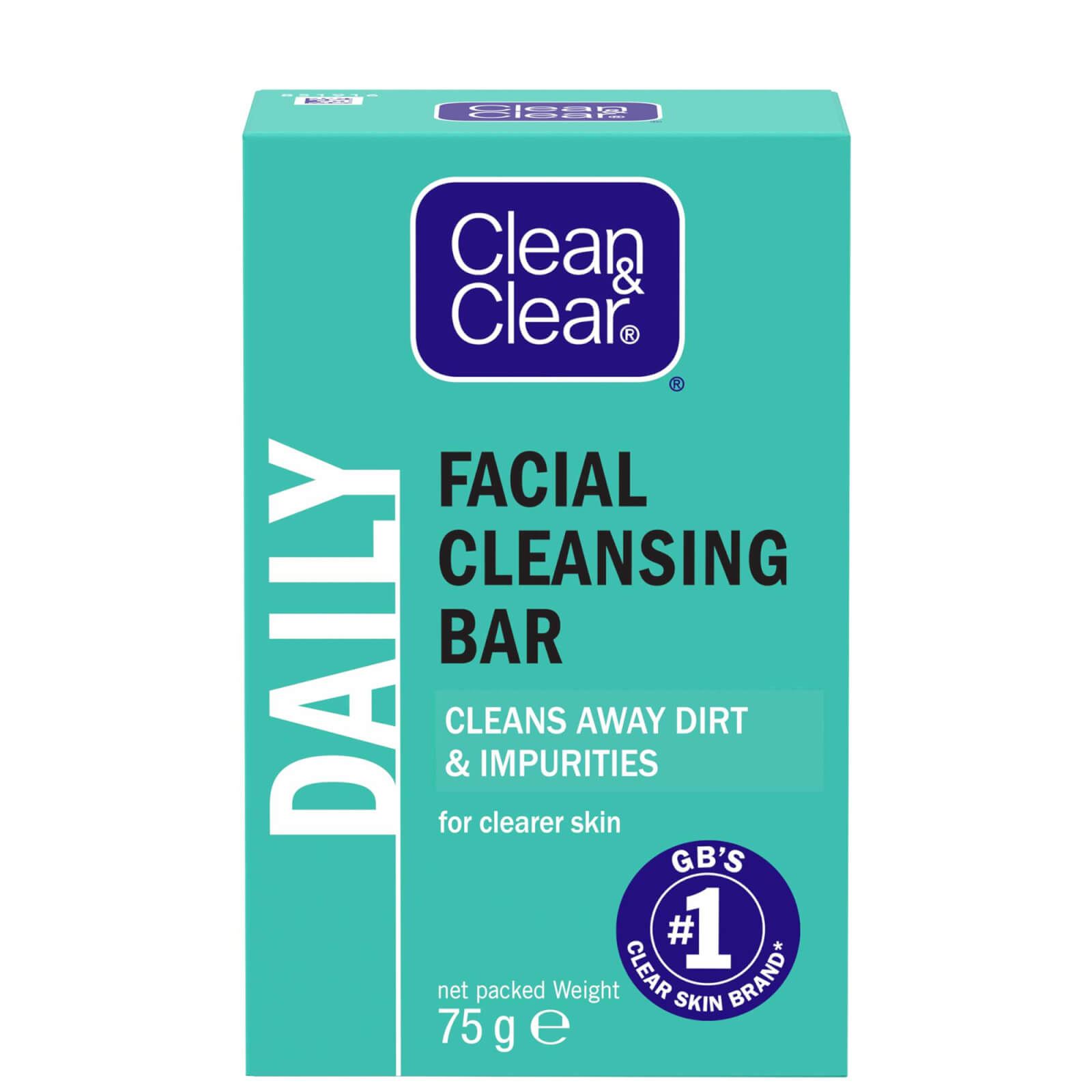 Clean & Clear Facial Cleansing Bar 75g