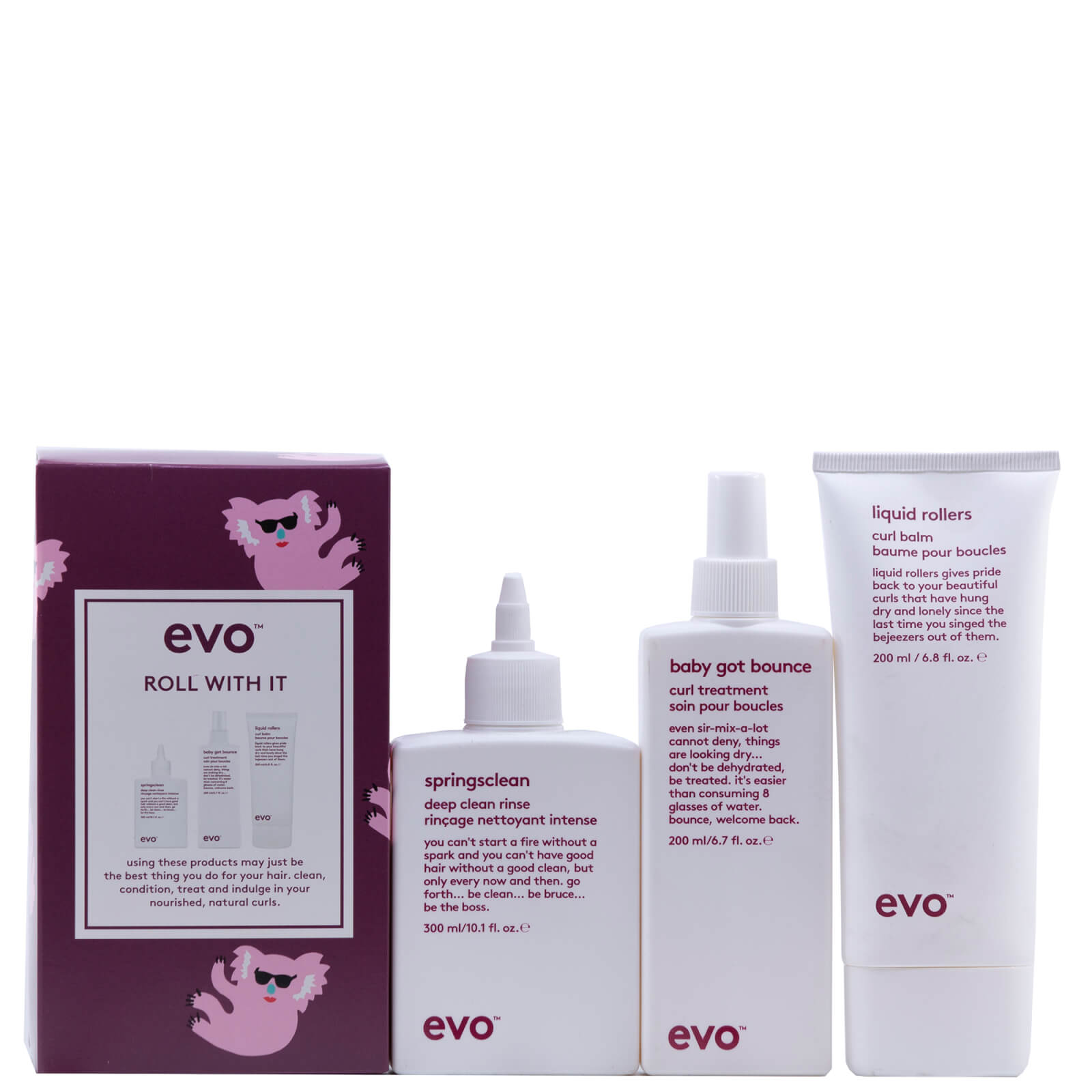 evo Roll With It Set (Worth $99.00)