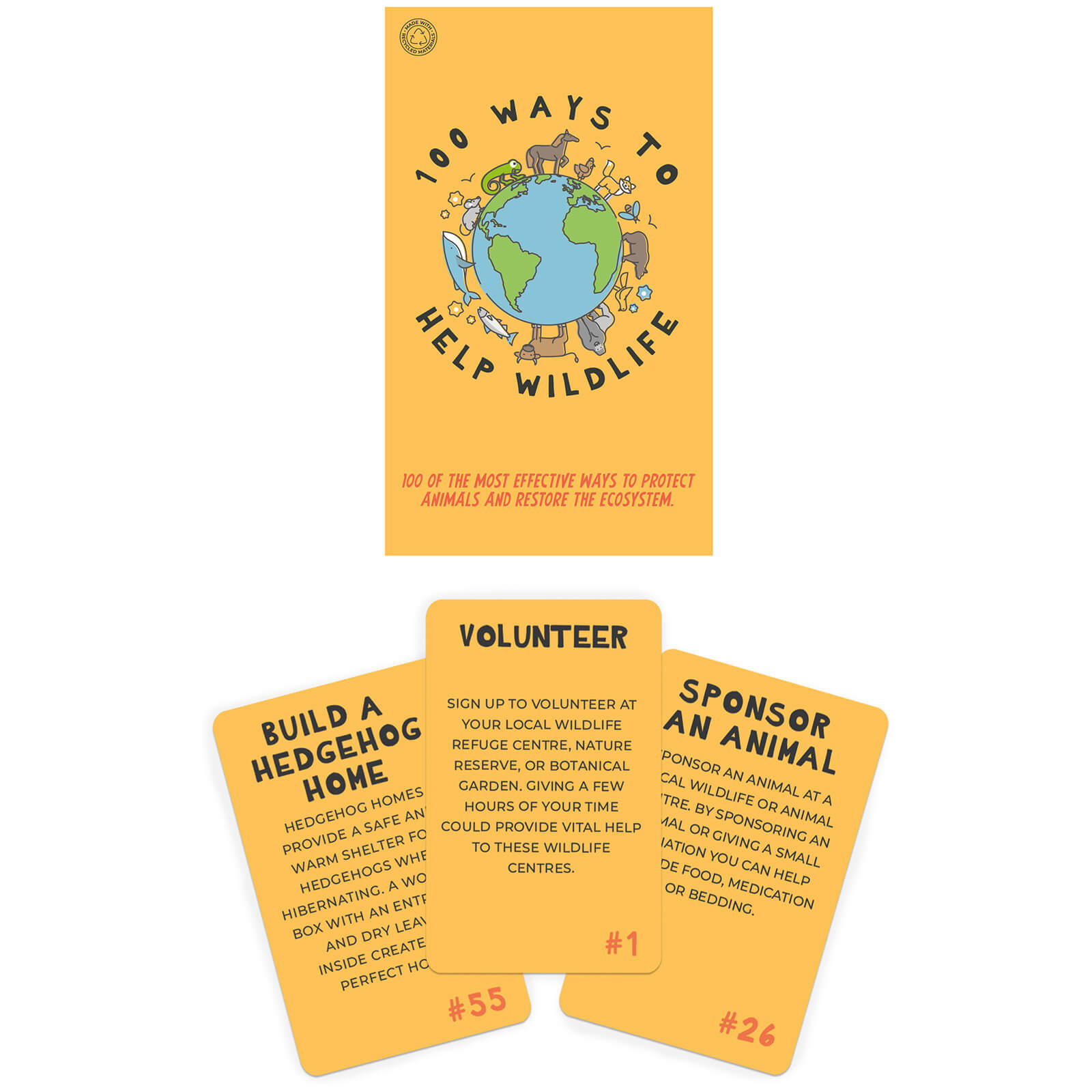 100 Ways to Help Wildlife