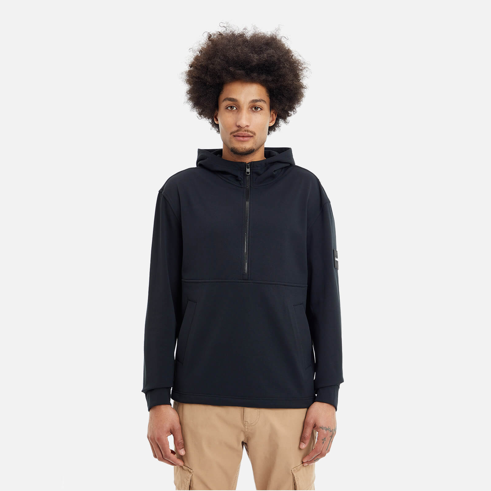 Calvin Klein Jeans Technical Interlock Jersey Hoodie – S Calvin Klein Jeans Technical Interlock Jersey Hoodie – S