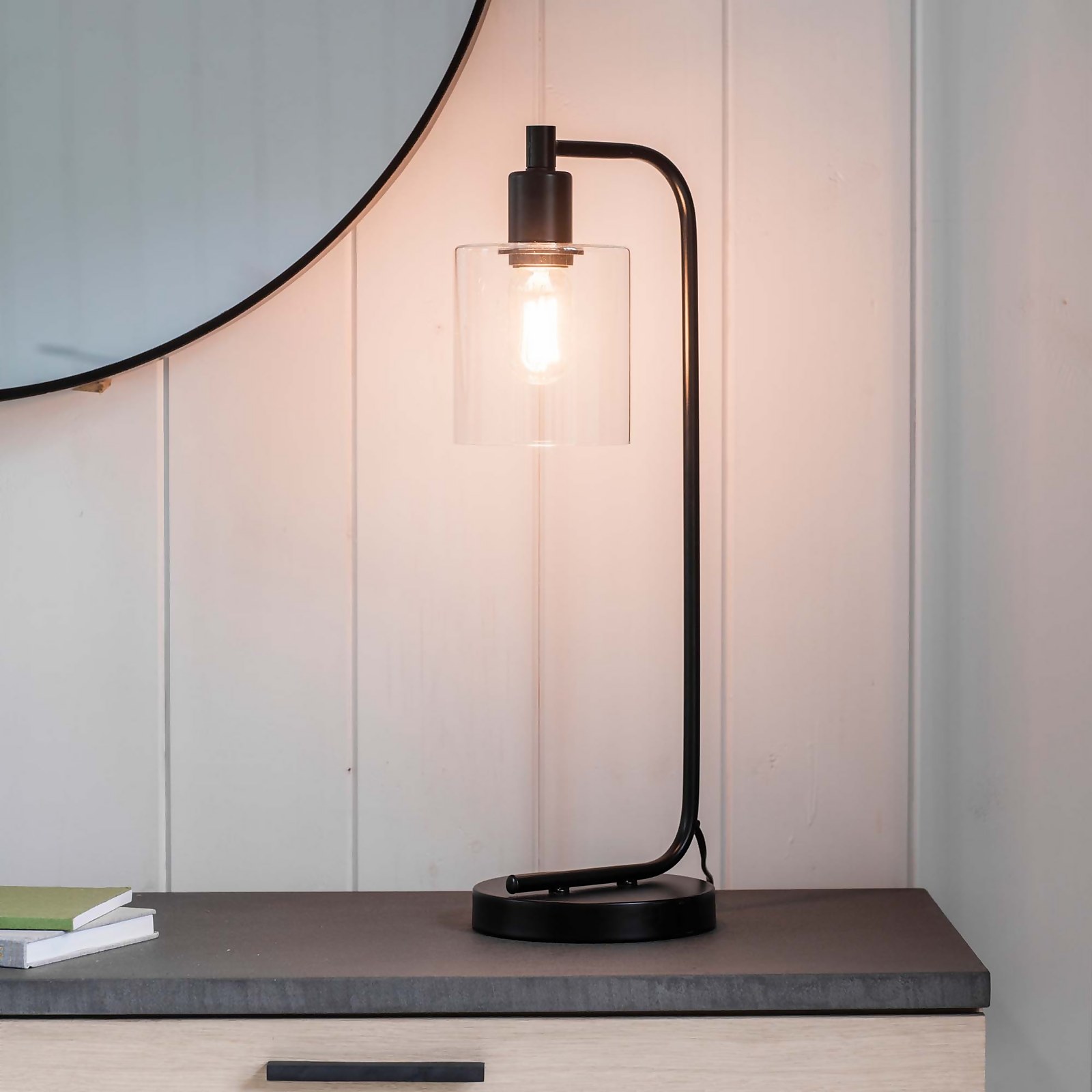 Photo of Clancy Table Lamp - Black