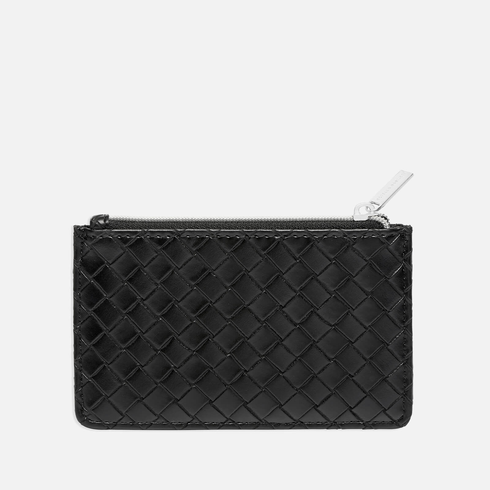 Image of Estella Bartlett Woven Faux Leather Cardholder