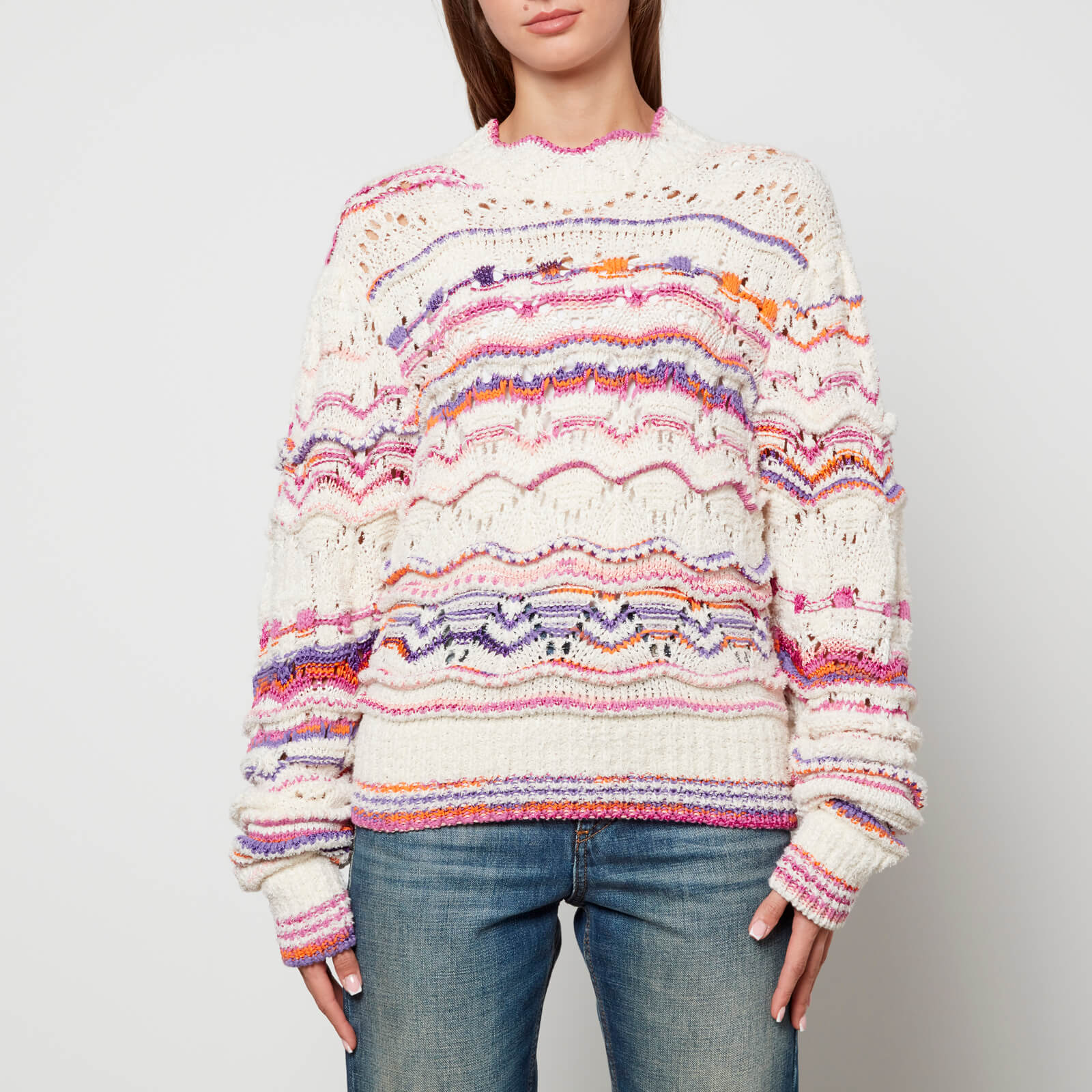 Marant Etoile Ambre Cotton-Blend Jumper - FR 40/UK 12