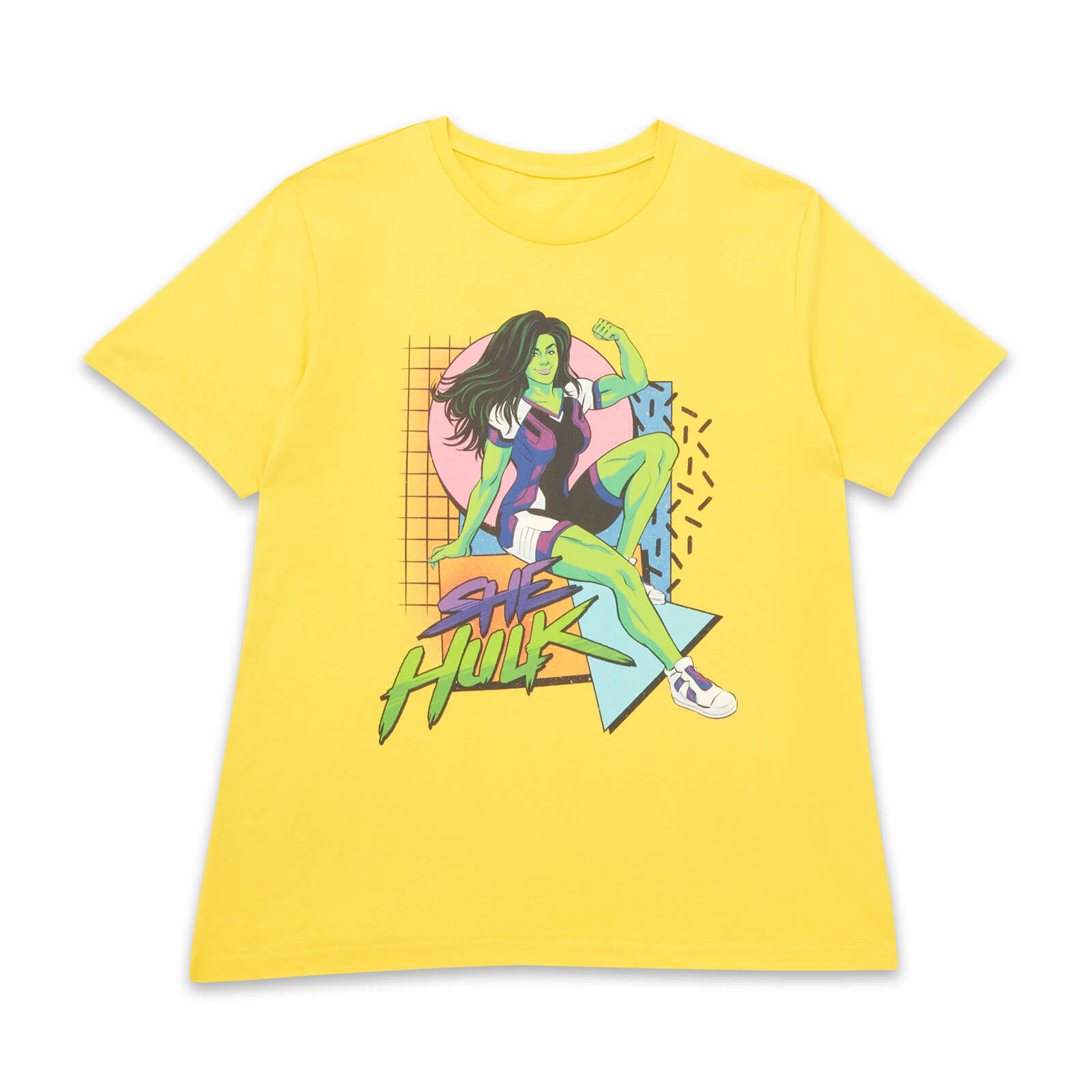 

Marvel She Hulk Artistic Unisex T-Shirt - Yellow - M - Giallo