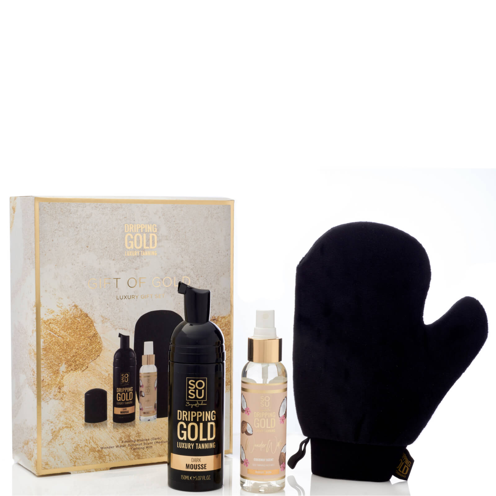 Dripping Gold Xmas Gift Of Gold Gift Set