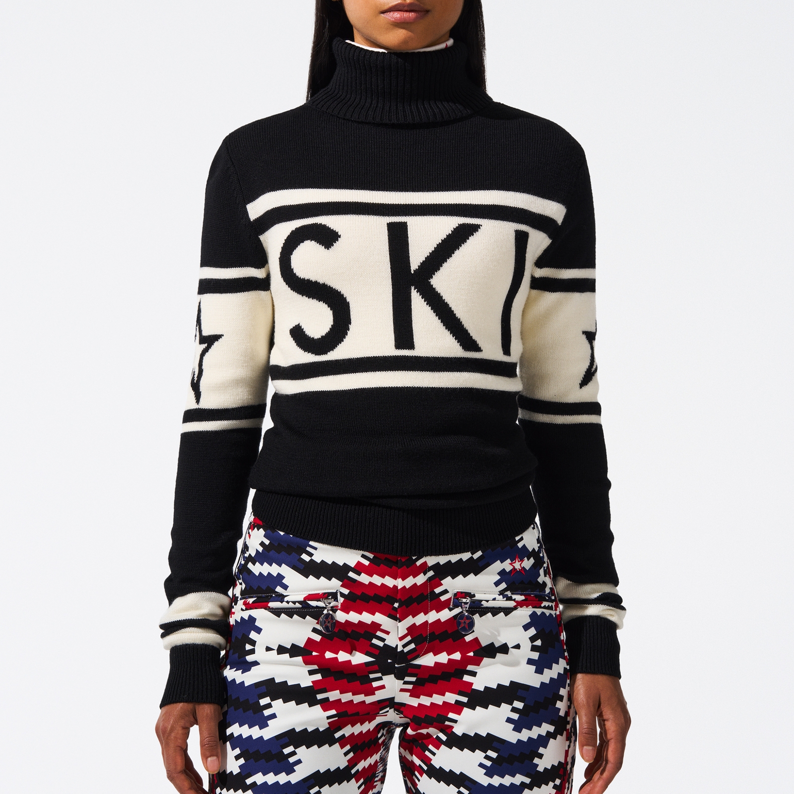 Perfect Moment Women's Schild Sweater - Black - L