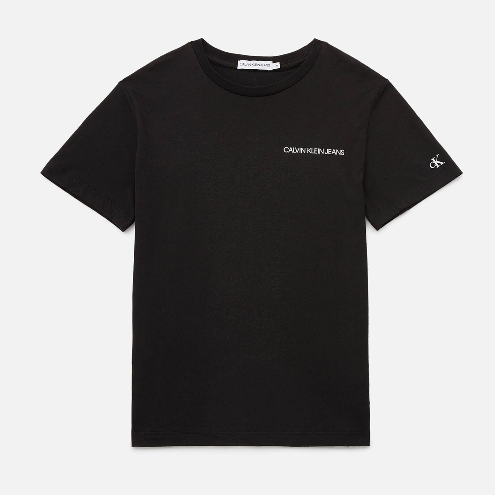 Calvin Klein Boys' Logo-Print Cotton T-Shirt - 6-7 Years