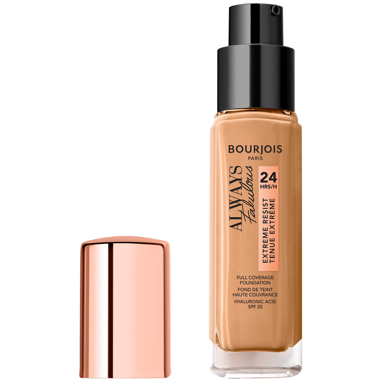 

Bourjois Always Fabulous 24HRS Foundation (Various shades) - Golden Beige