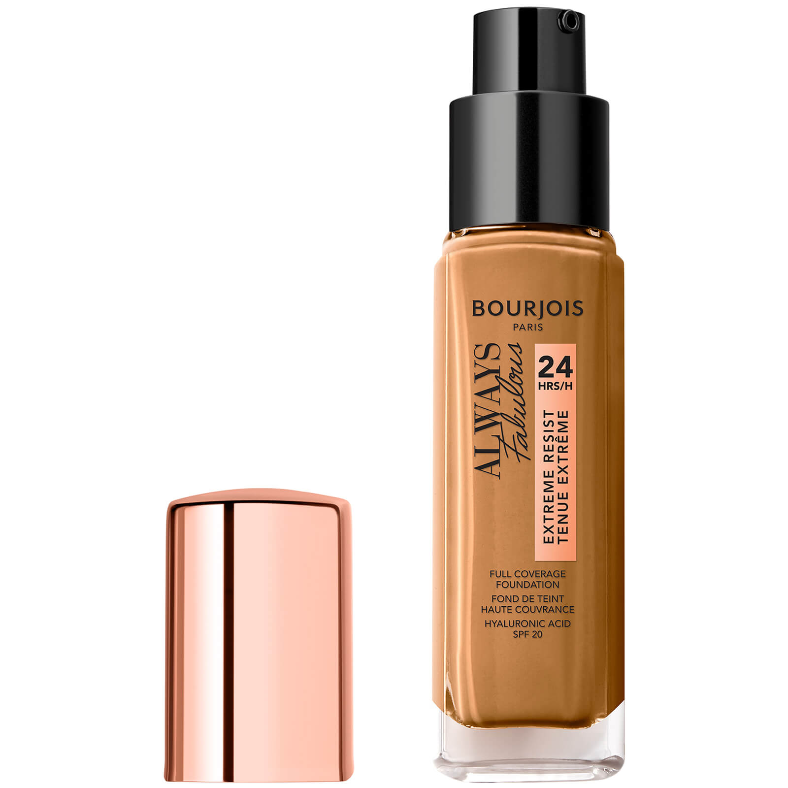 Bourjois Always Fabulous 24HRS Foundation (Various shades) - Caramel