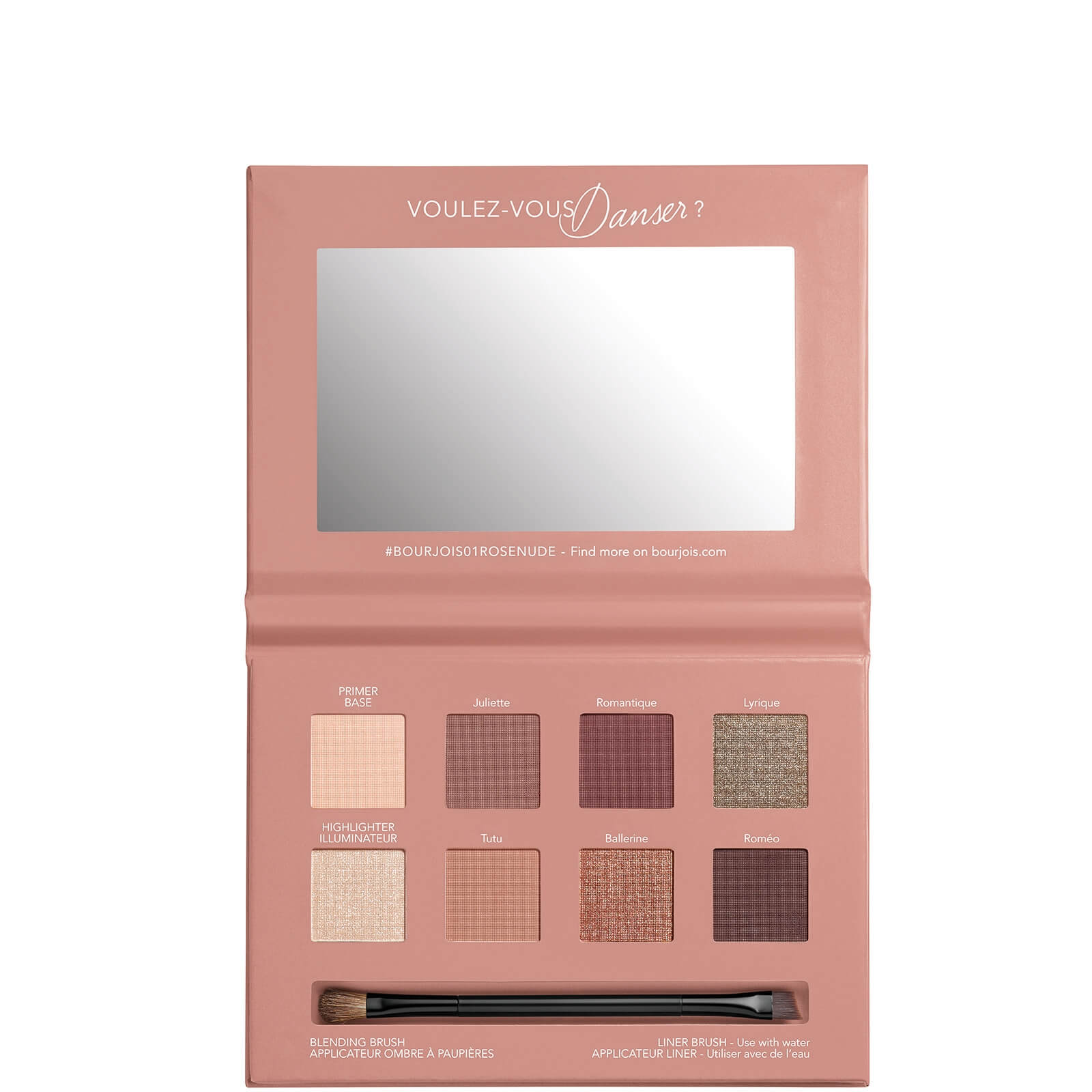

Bourjois Eyeshadow Palette (Variuos shades) - Rose Nude Edition